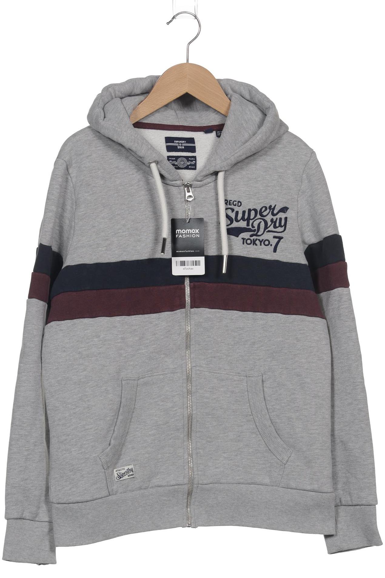 

Superdry Damen Kapuzenpullover, grau, Gr. 42