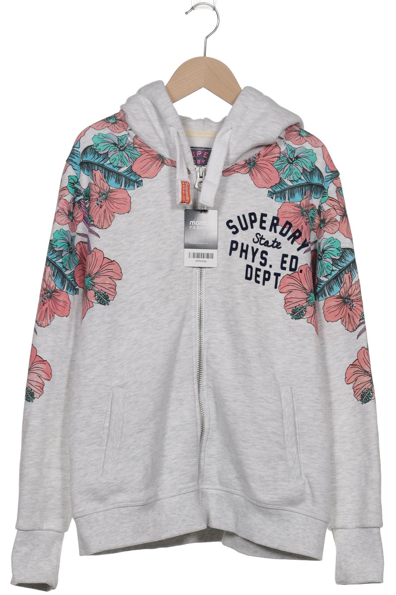 

Superdry Damen Kapuzenpullover, grau, Gr. 44