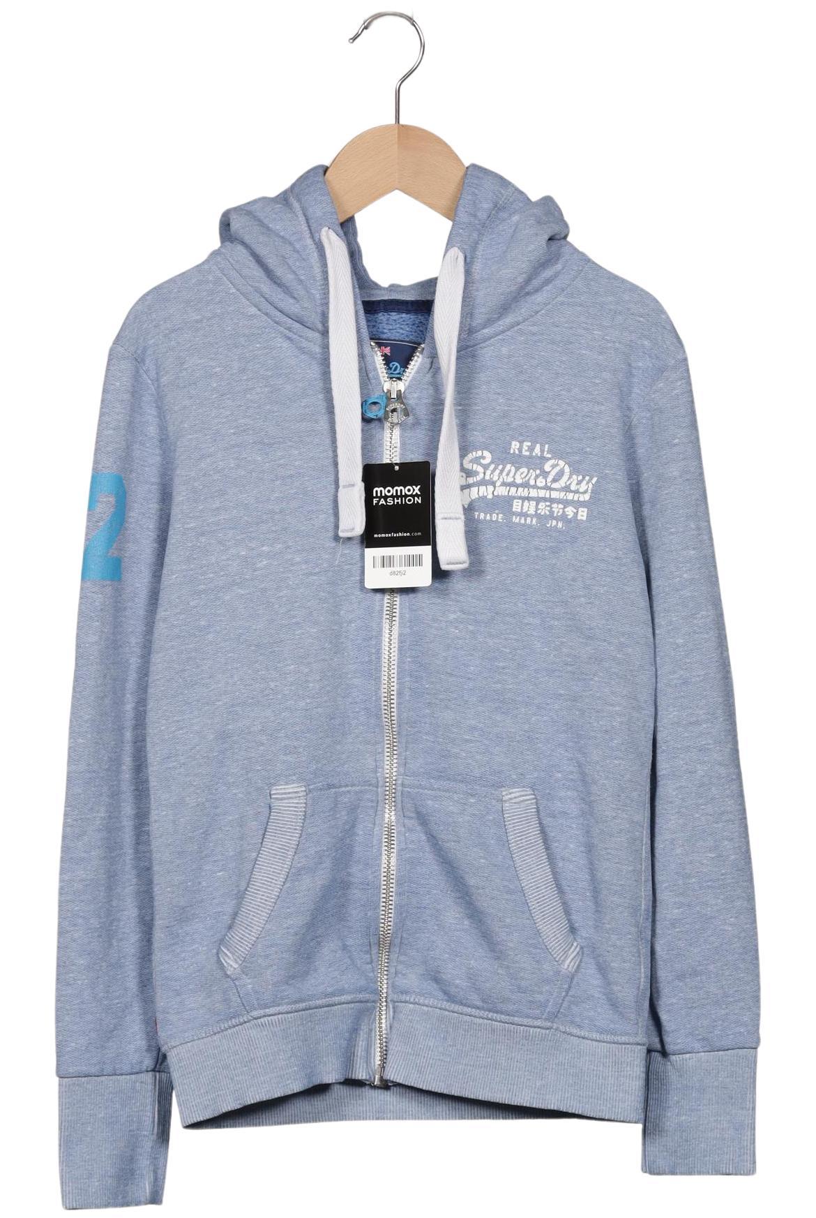 

Superdry Damen Kapuzenpullover, hellblau, Gr. 34