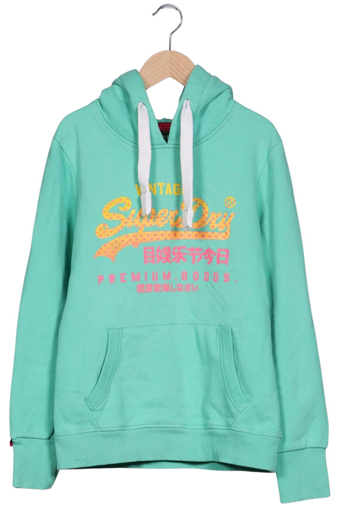 

Superdry Damen Kapuzenpullover, hellgrün, Gr. 38