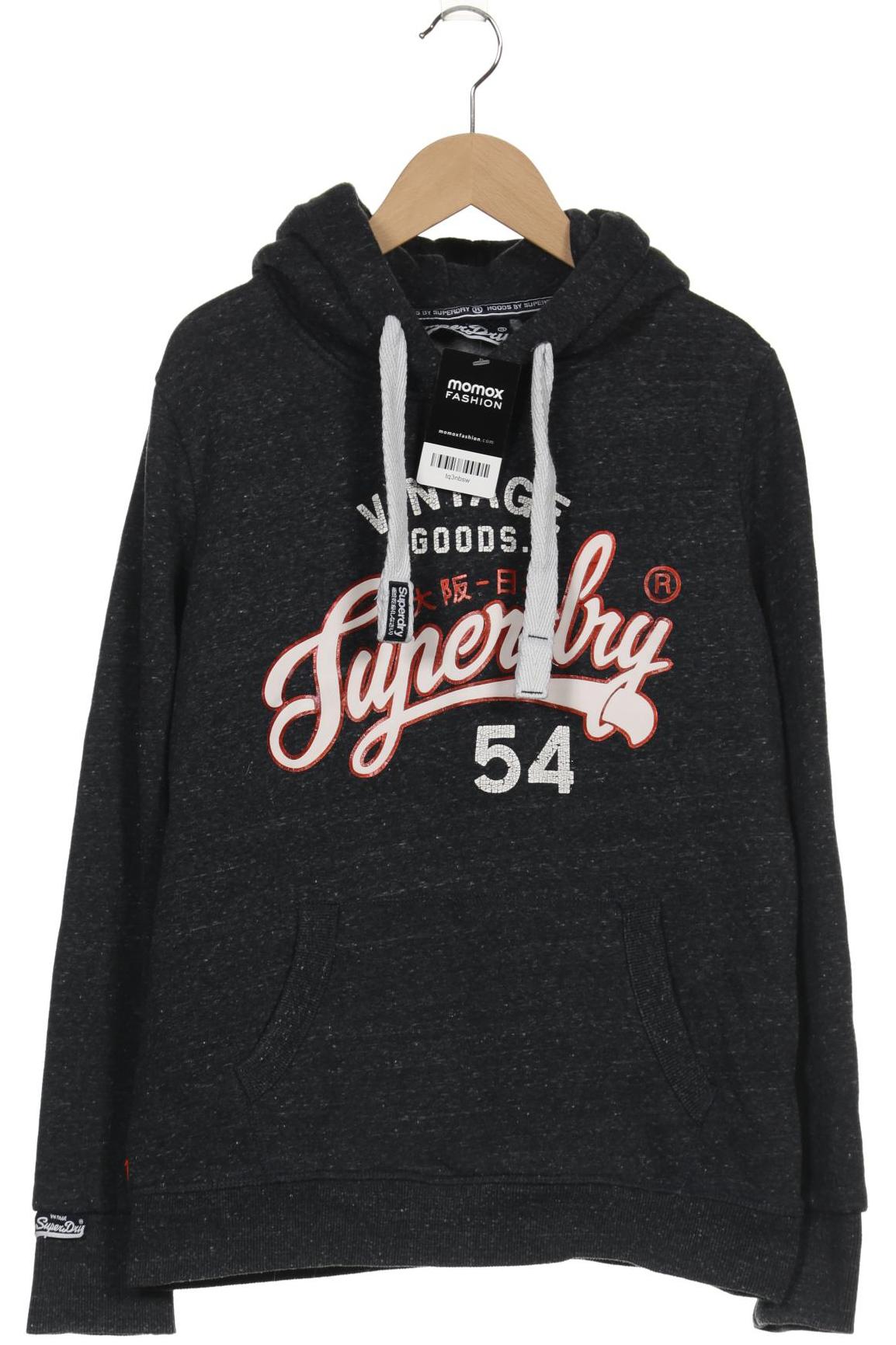 

Superdry Damen Kapuzenpullover, grau, Gr. 42