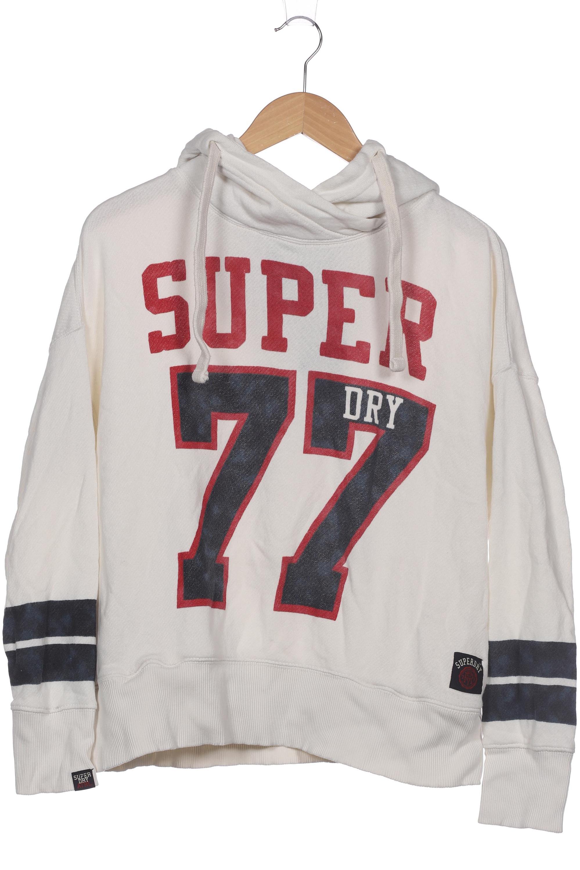 

Superdry Damen Kapuzenpullover, weiß, Gr. 38