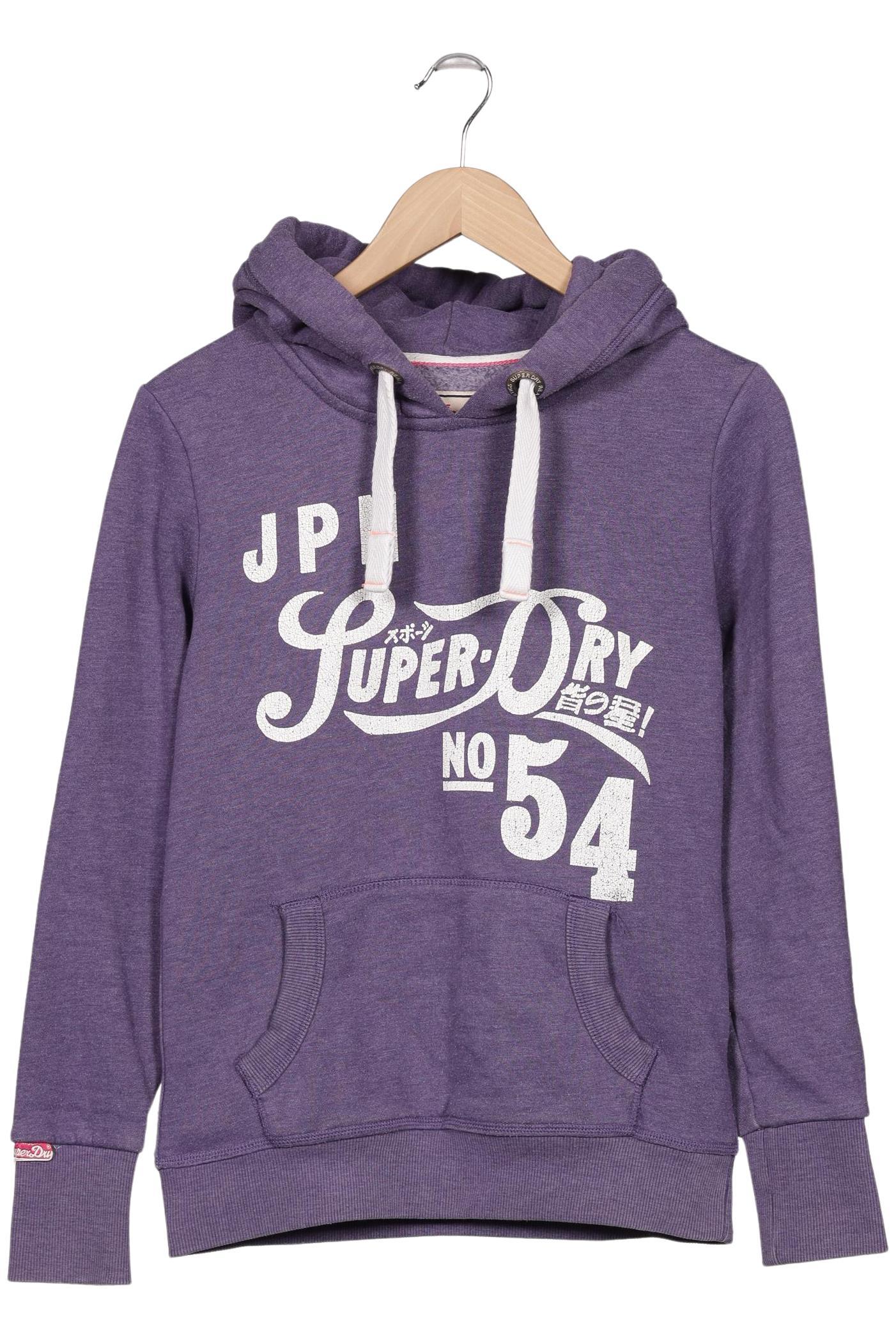

Superdry Damen Kapuzenpullover, flieder, Gr. 36