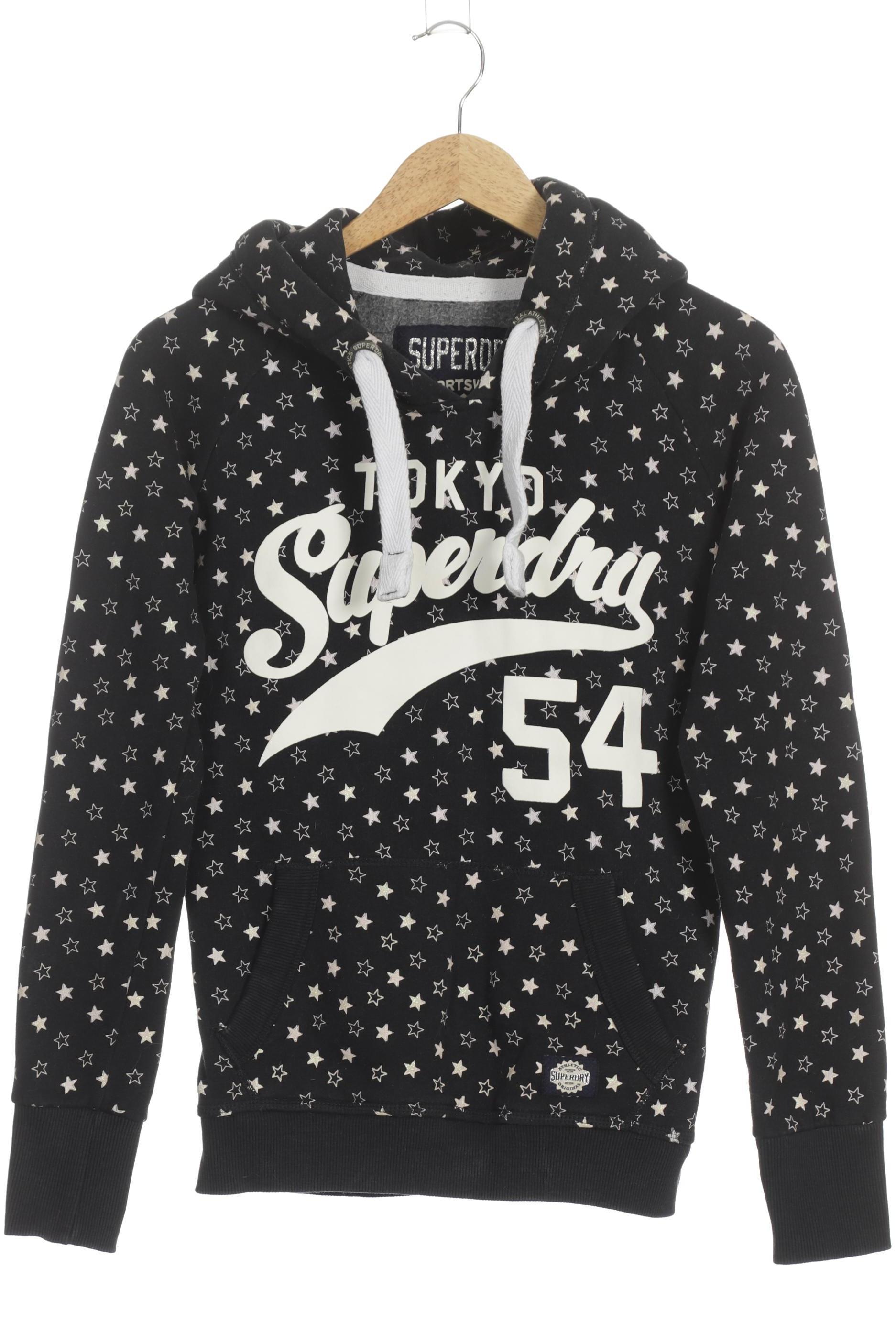 

Superdry Damen Kapuzenpullover, schwarz, Gr.