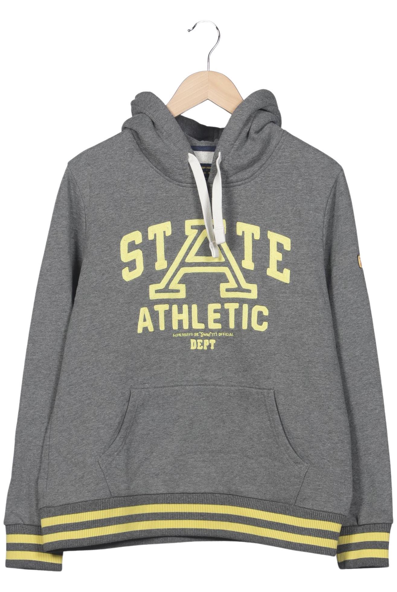 

Superdry Damen Kapuzenpullover, grau, Gr. 44