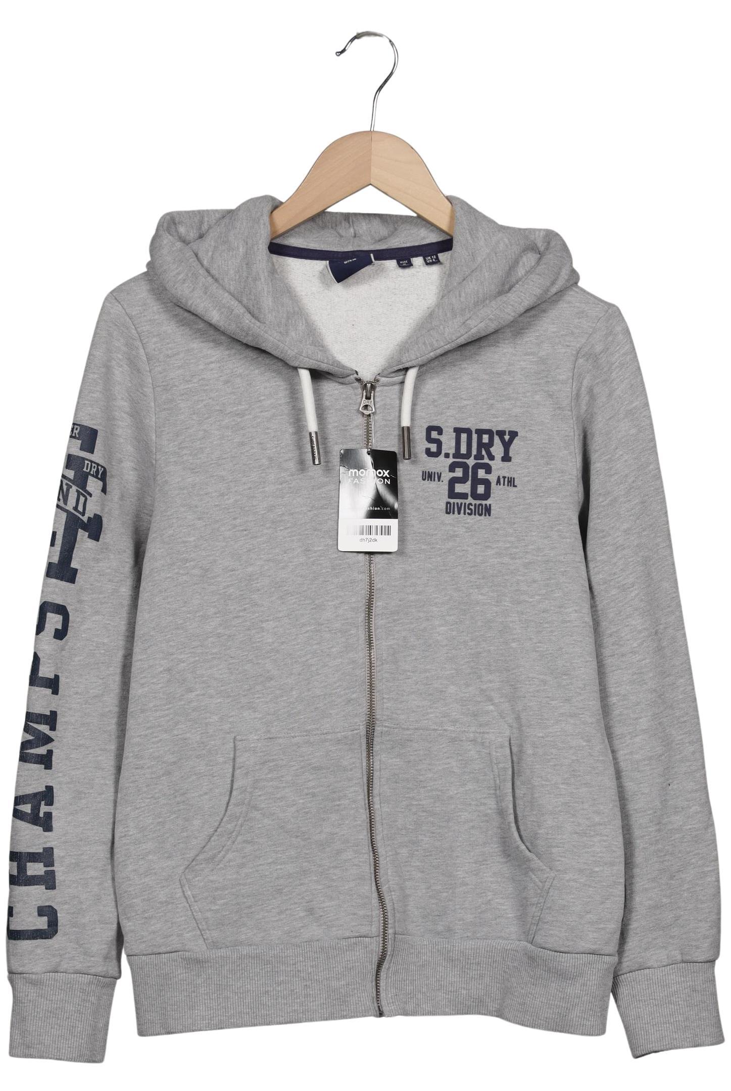 

Superdry Damen Kapuzenpullover, grau, Gr. 40