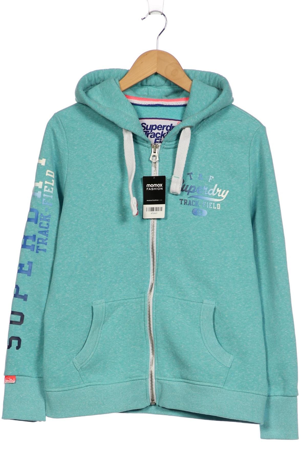 

Superdry Damen Kapuzenpullover, türkis, Gr. 44