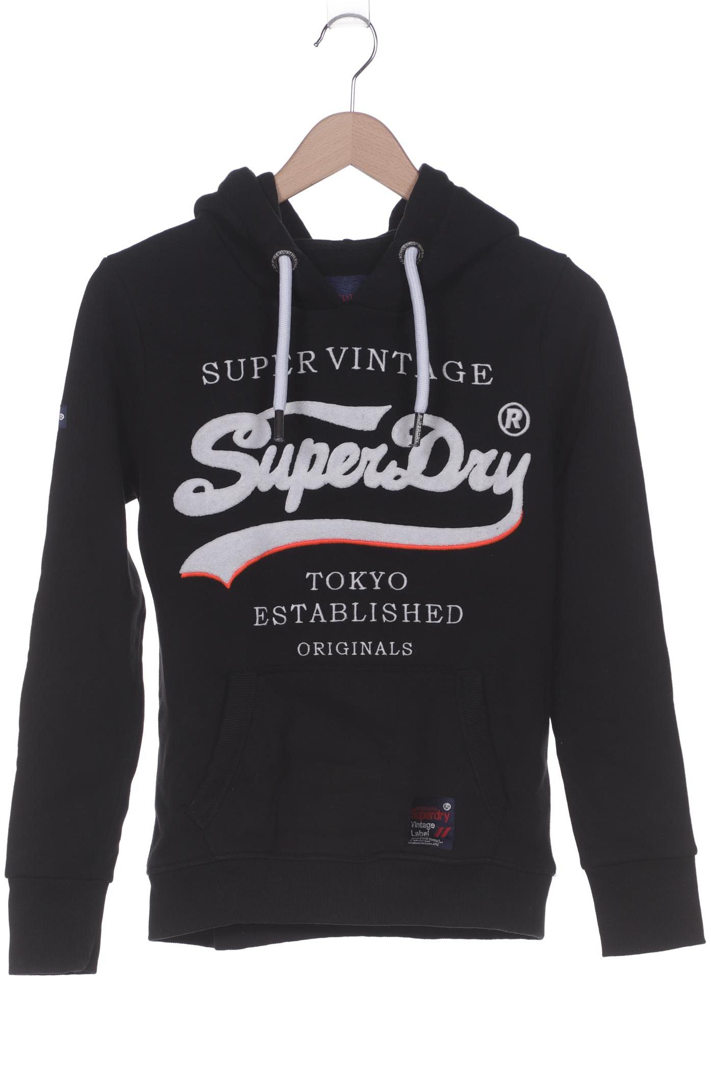 

Superdry Damen Kapuzenpullover, schwarz, Gr. 38