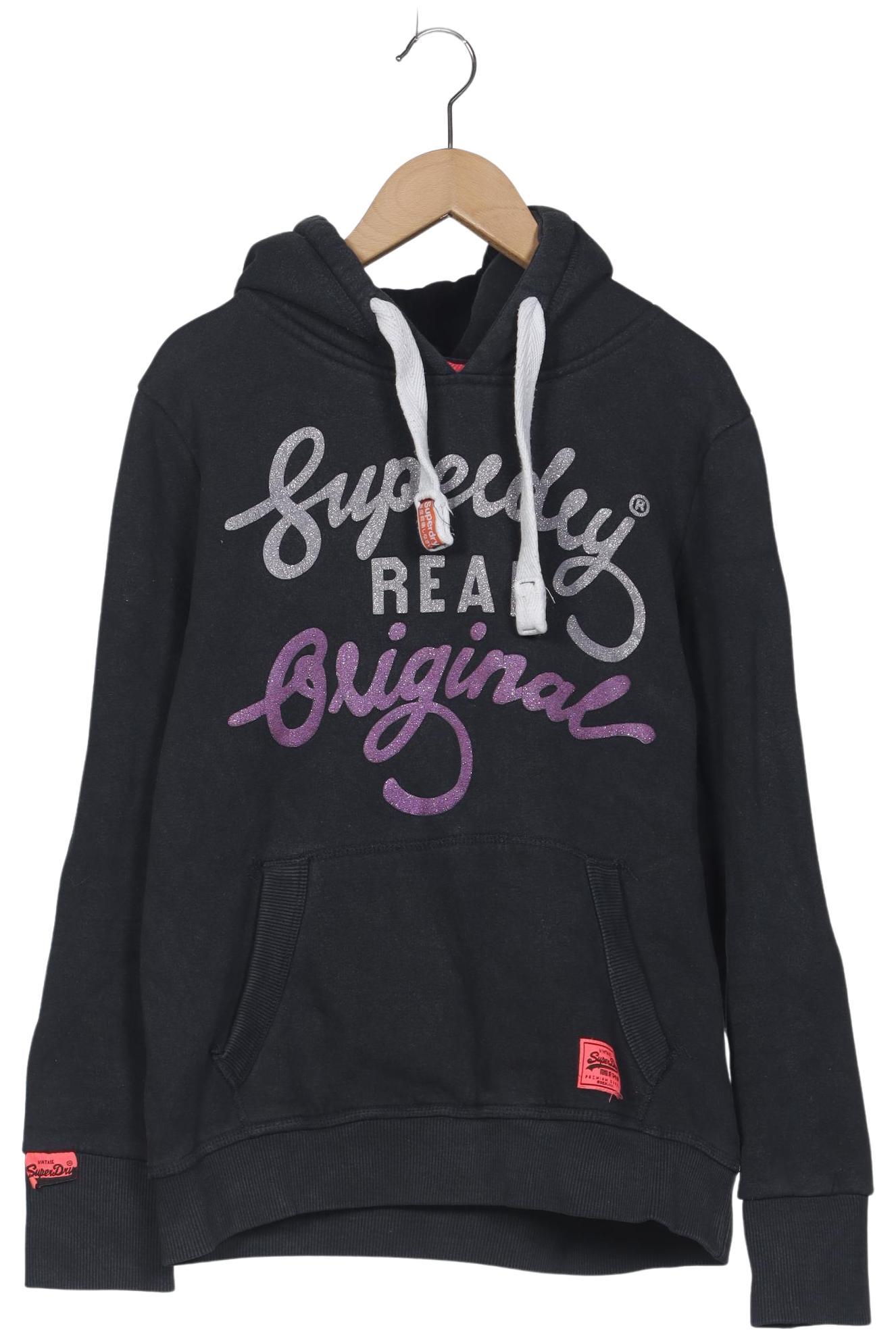 

Superdry Damen Kapuzenpullover, schwarz, Gr. 38