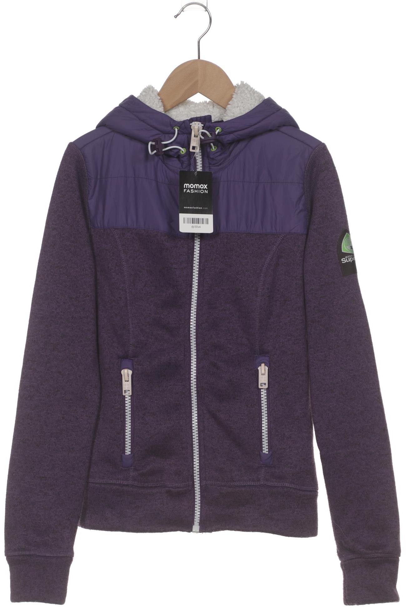 

Superdry Damen Kapuzenpullover, flieder, Gr. 34