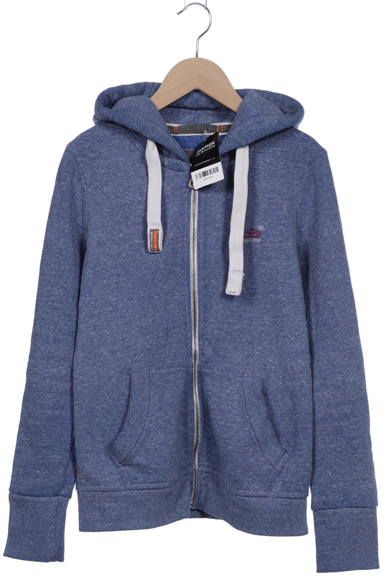 

Superdry Damen Kapuzenpullover, blau, Gr. 38