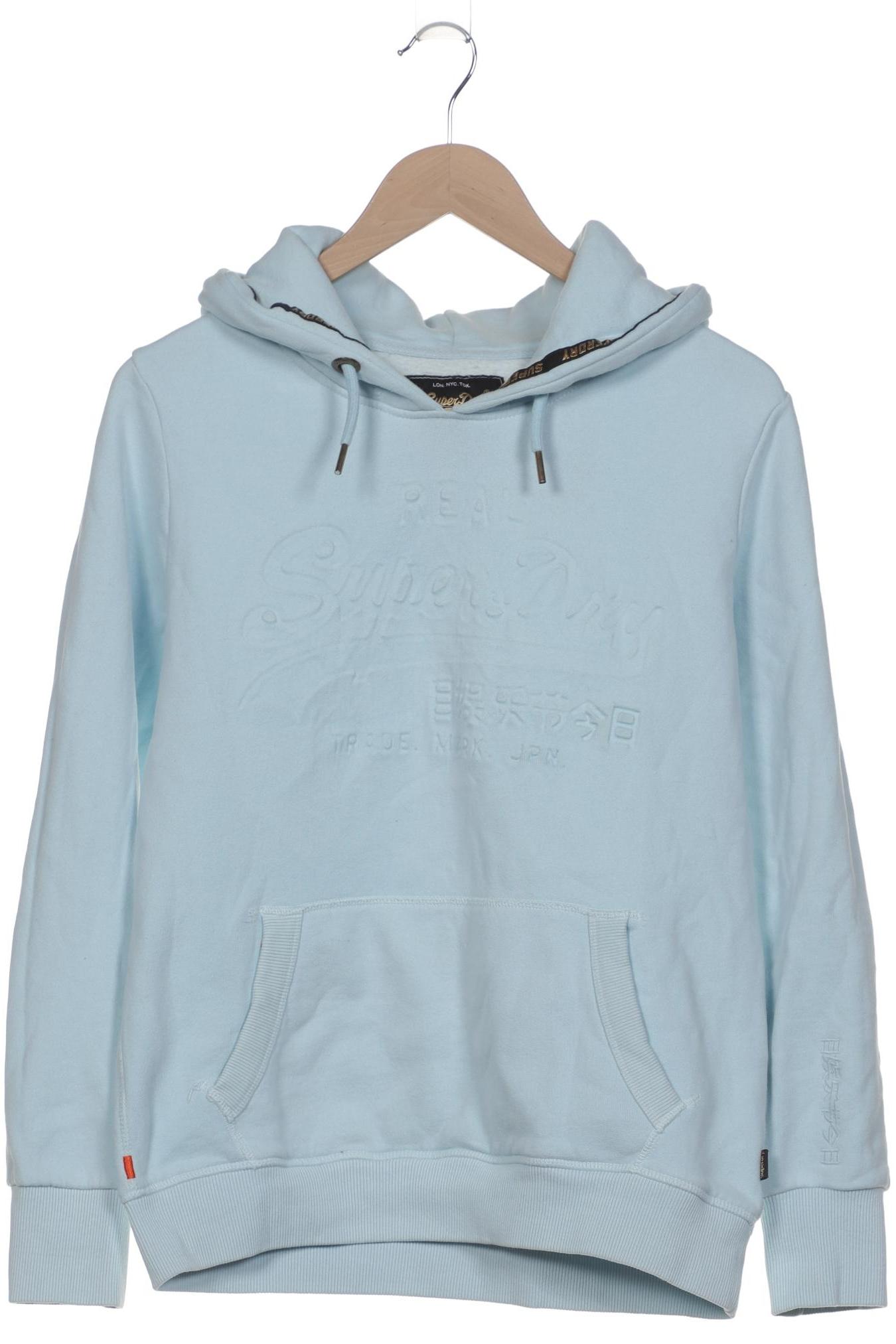 

Superdry Damen Kapuzenpullover, hellblau, Gr. 42