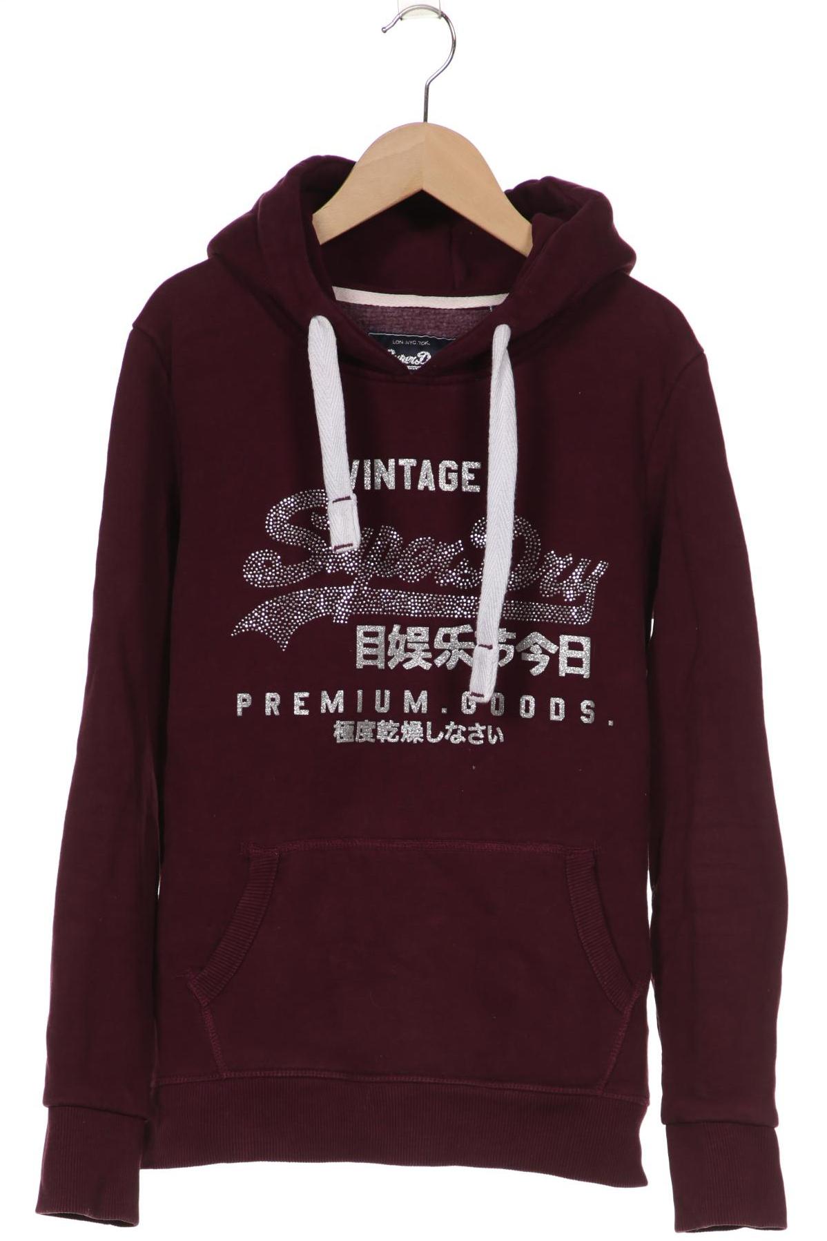 

Superdry Damen Kapuzenpullover, bordeaux