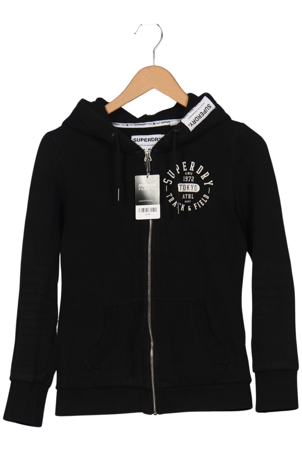 

Superdry Damen Kapuzenpullover, schwarz, Gr. 40