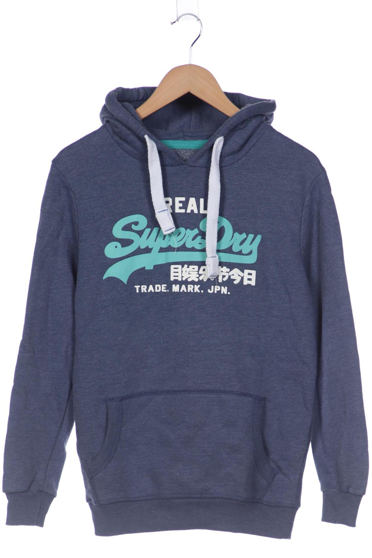 

Superdry Damen Kapuzenpullover, blau, Gr. 42