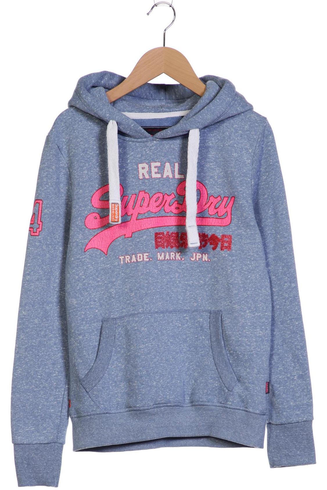 

Superdry Damen Kapuzenpullover, blau