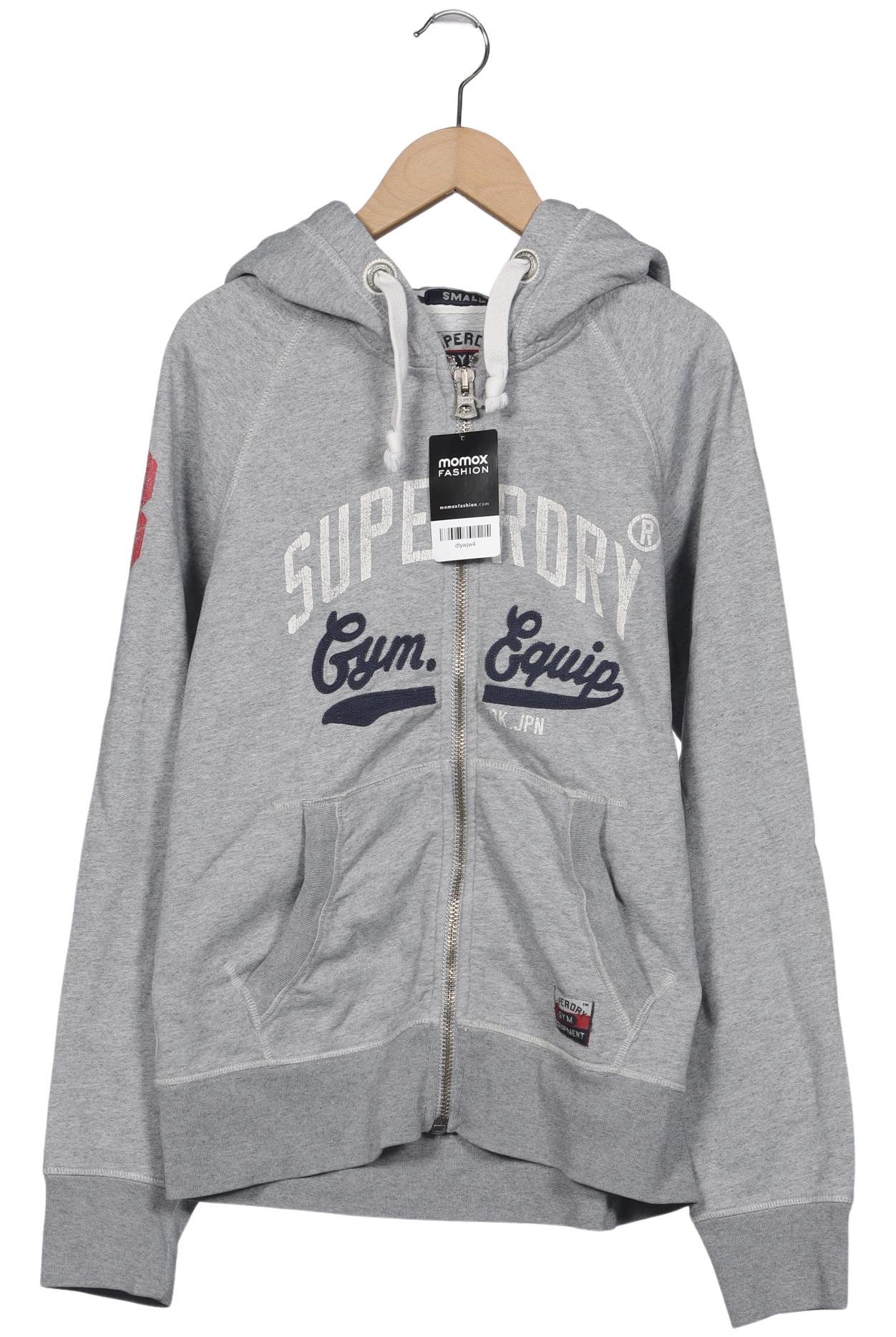 

Superdry Damen Kapuzenpullover, grau, Gr. 36