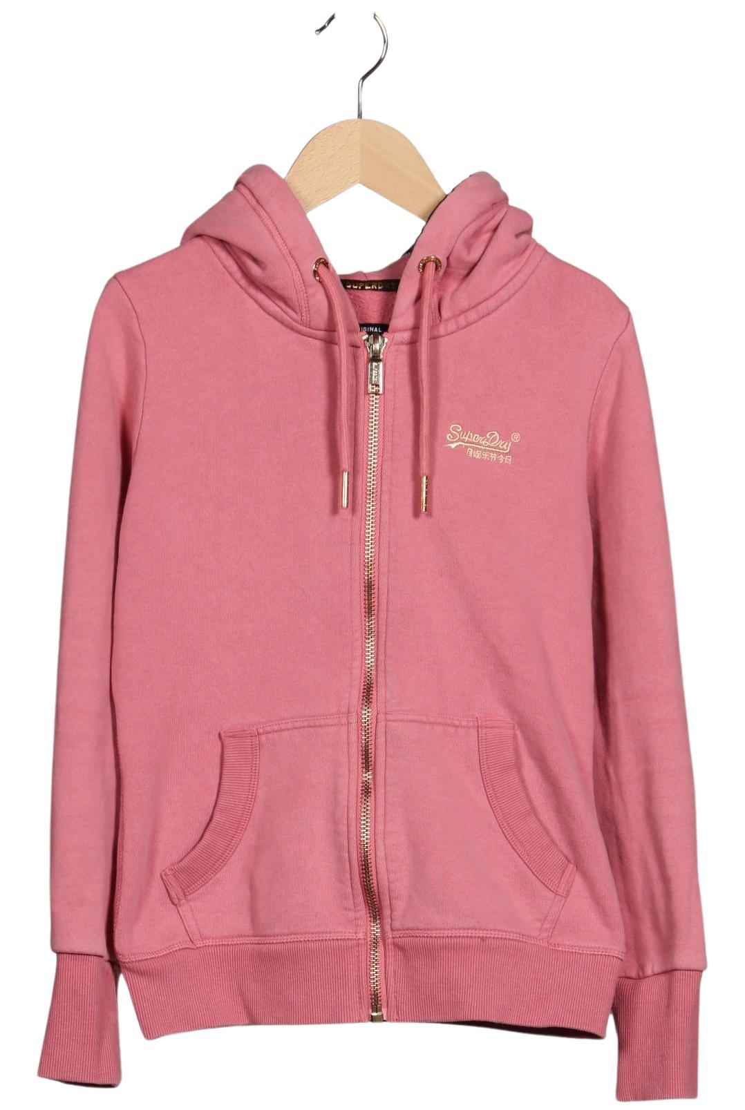 

Superdry Damen Kapuzenpullover, pink, Gr. 34