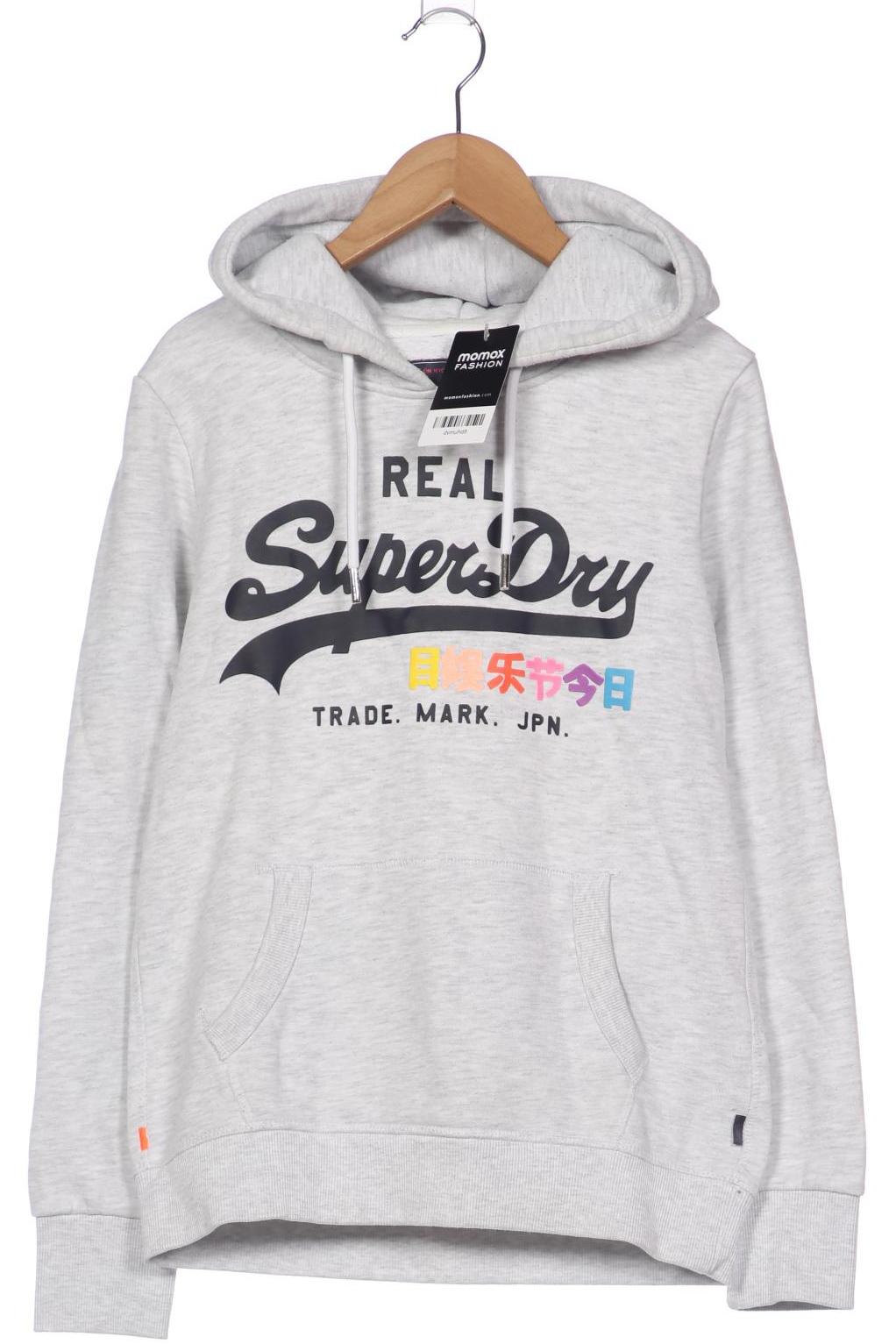 

Superdry Damen Kapuzenpullover, grau, Gr. 38
