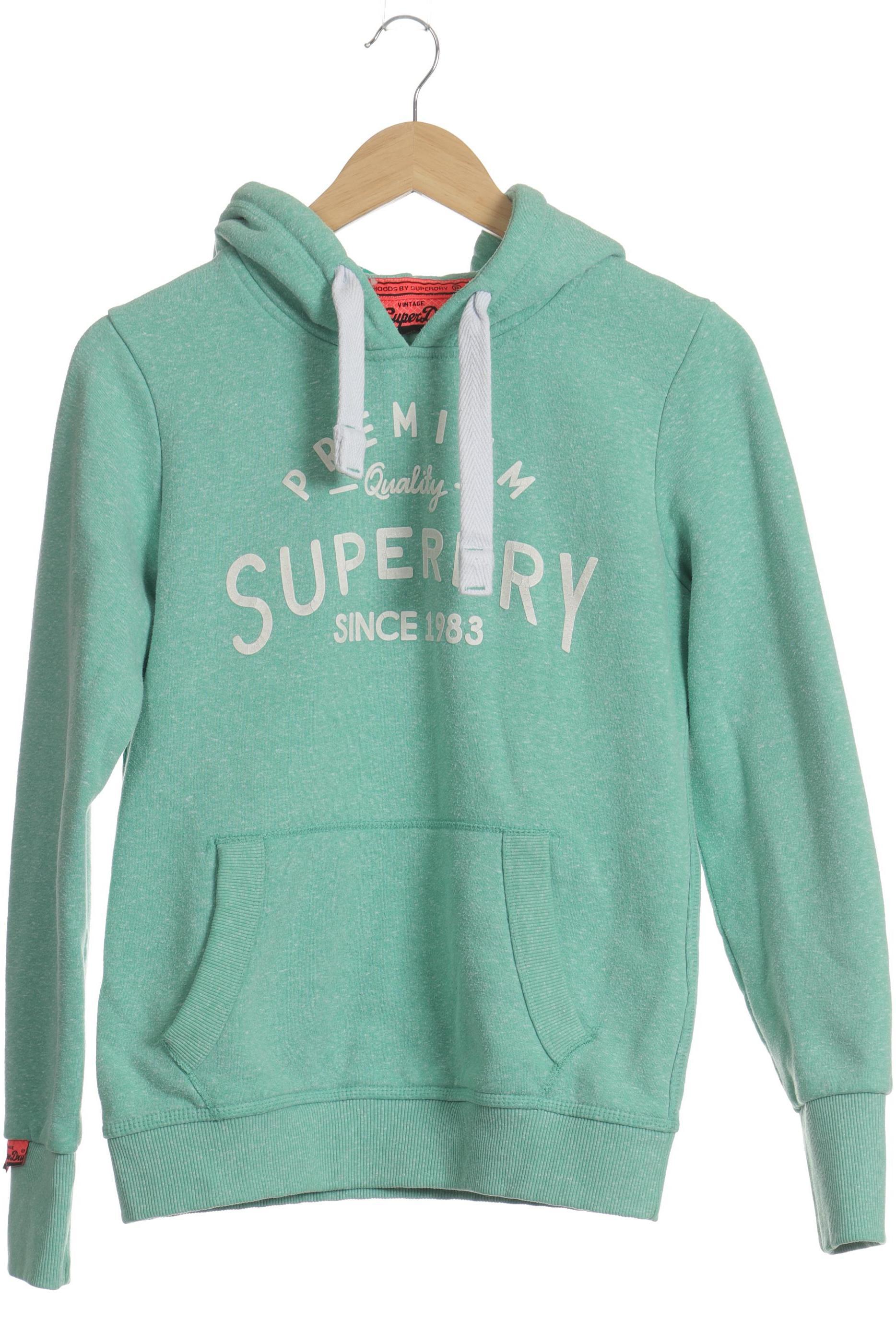 

Superdry Damen Kapuzenpullover, grün, Gr.