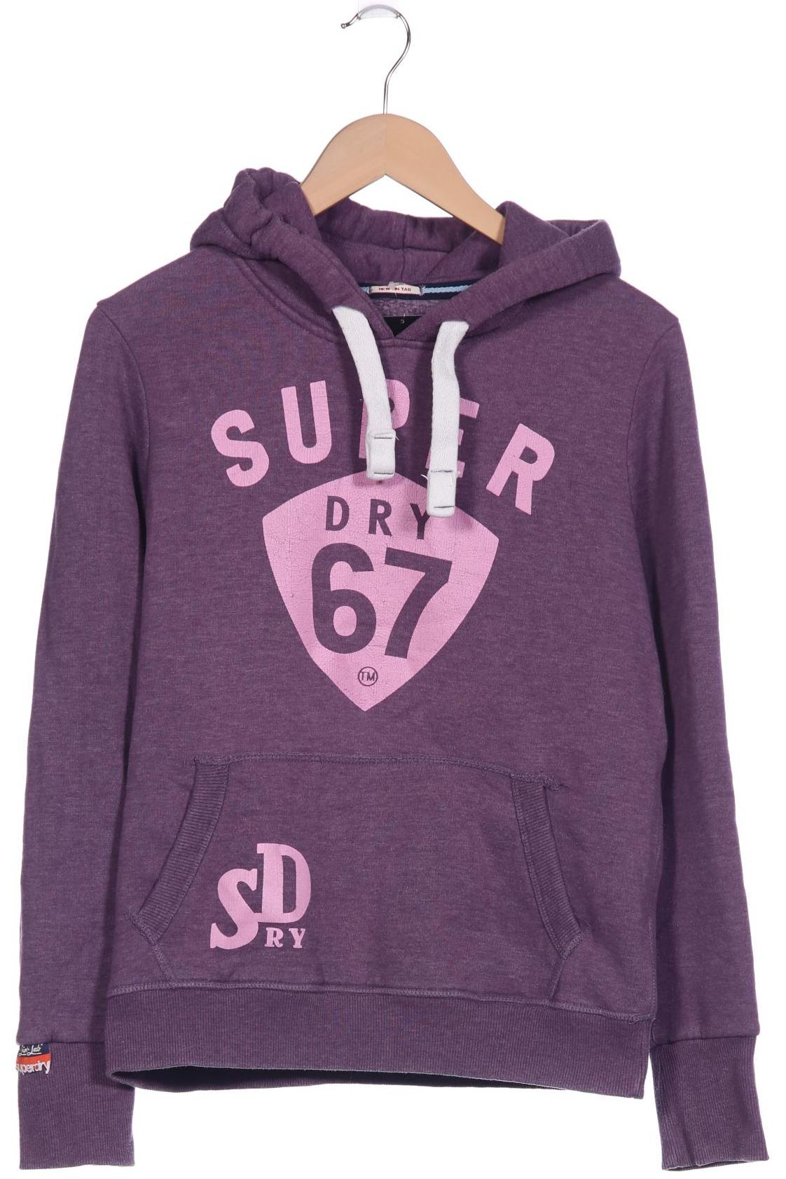 

Superdry Damen Kapuzenpullover, flieder, Gr. 42