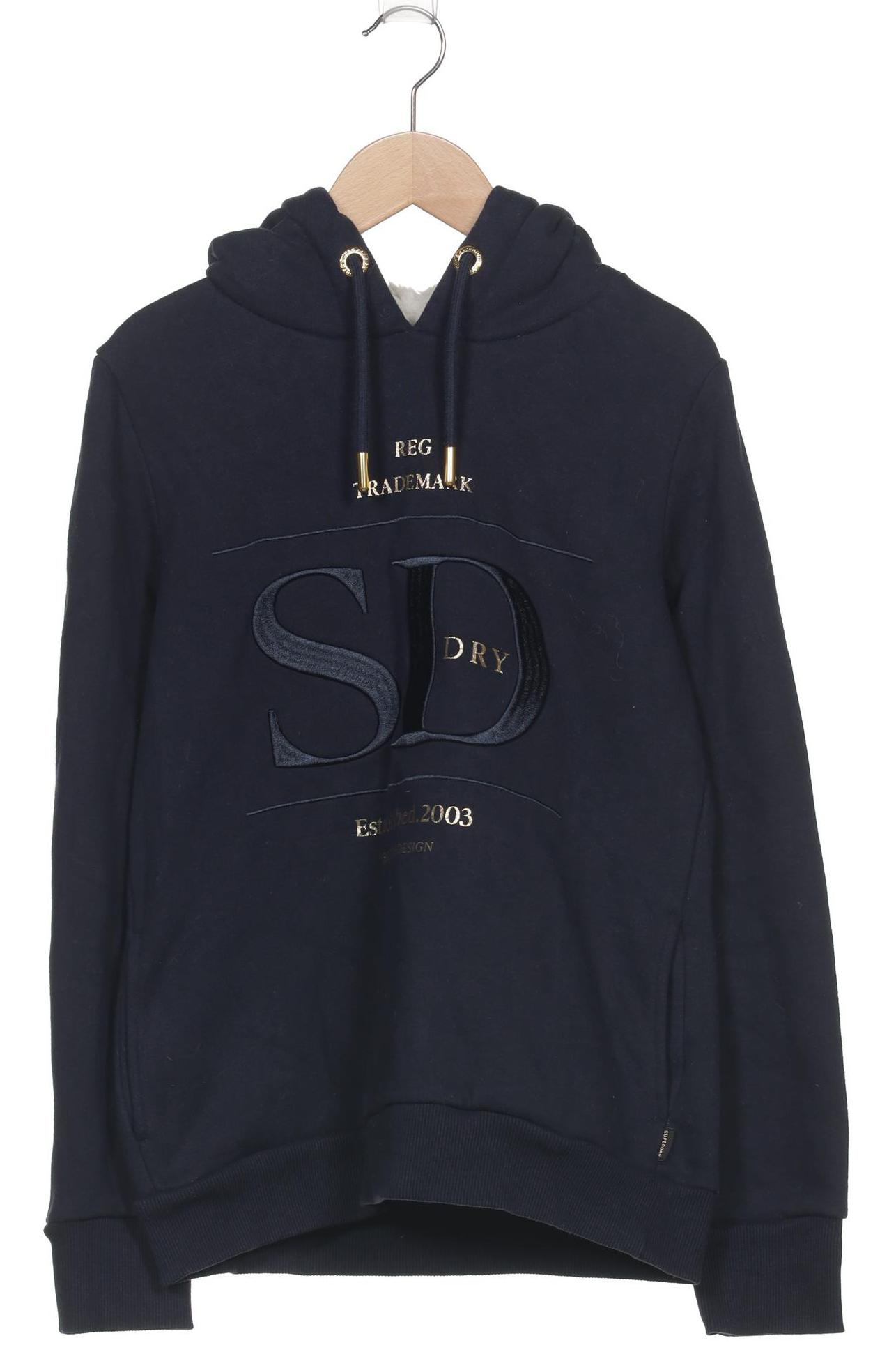

Superdry Damen Kapuzenpullover, marineblau, Gr. 38