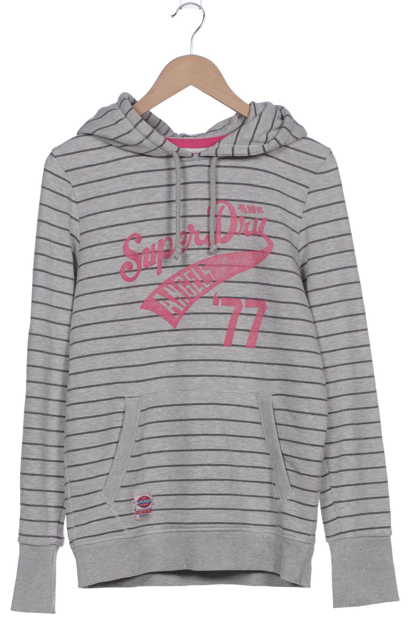 

Superdry Damen Kapuzenpullover, grau, Gr. 42
