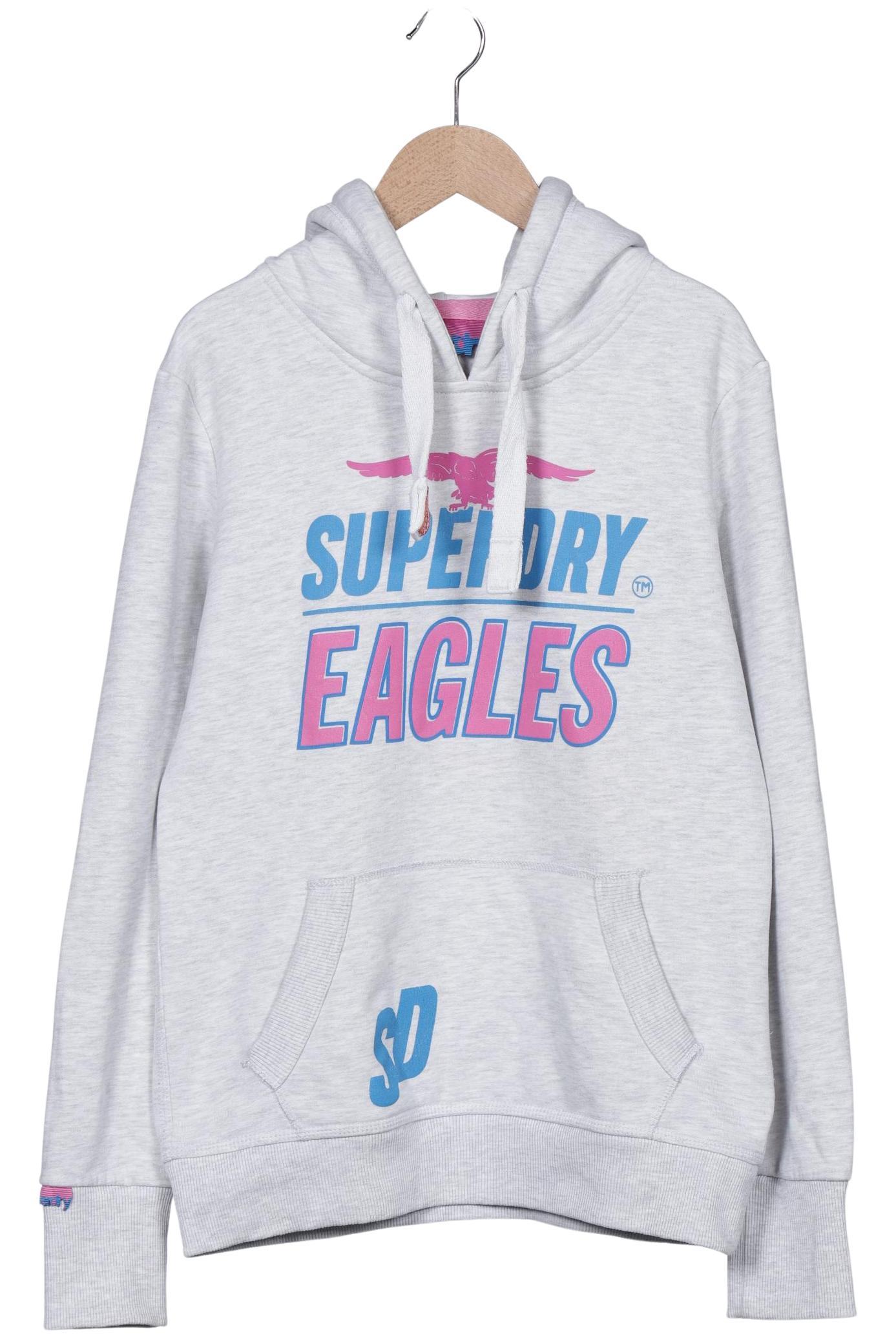 

Superdry Damen Kapuzenpullover, grau, Gr. 38