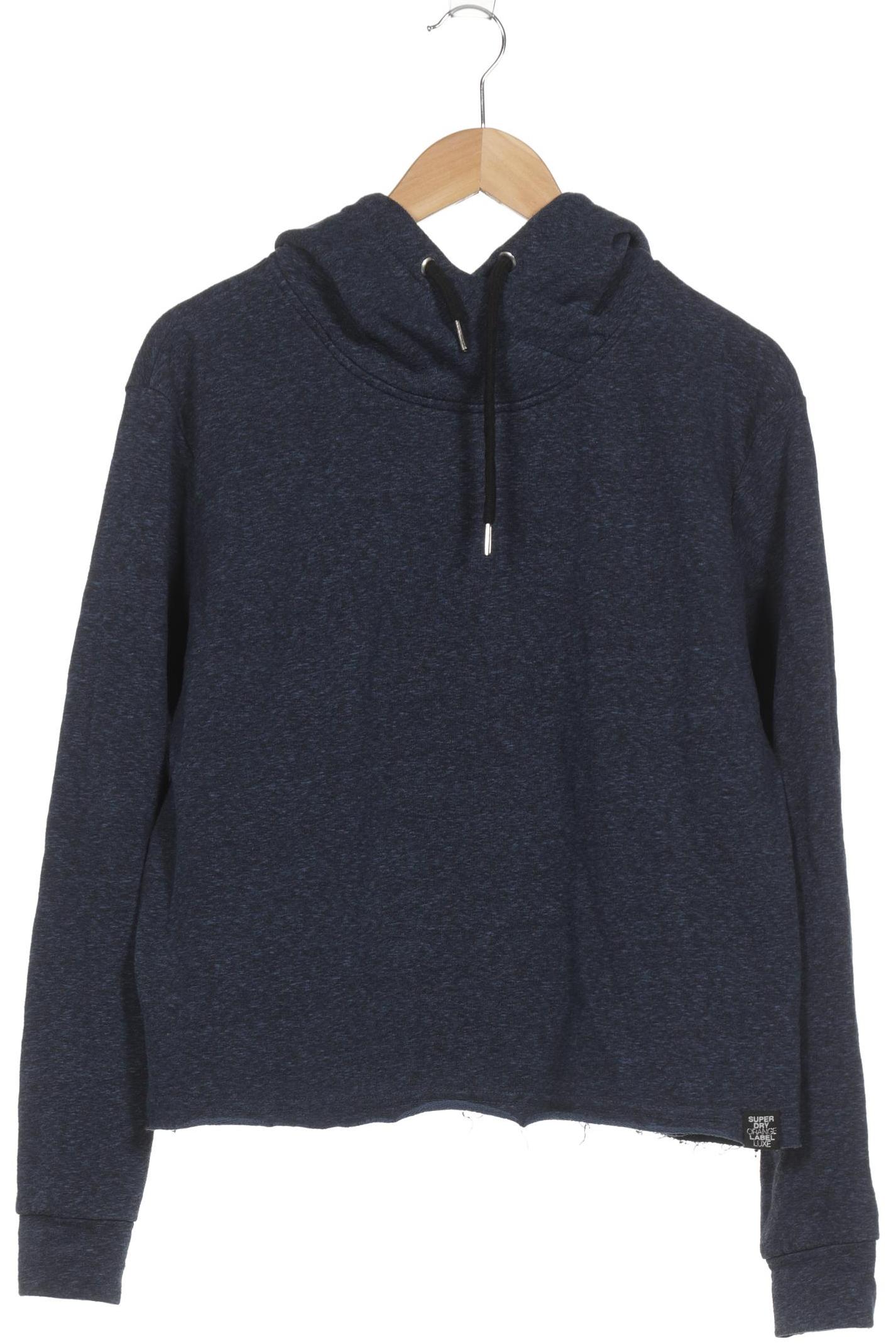 

Superdry Damen Kapuzenpullover, blau, Gr. 42