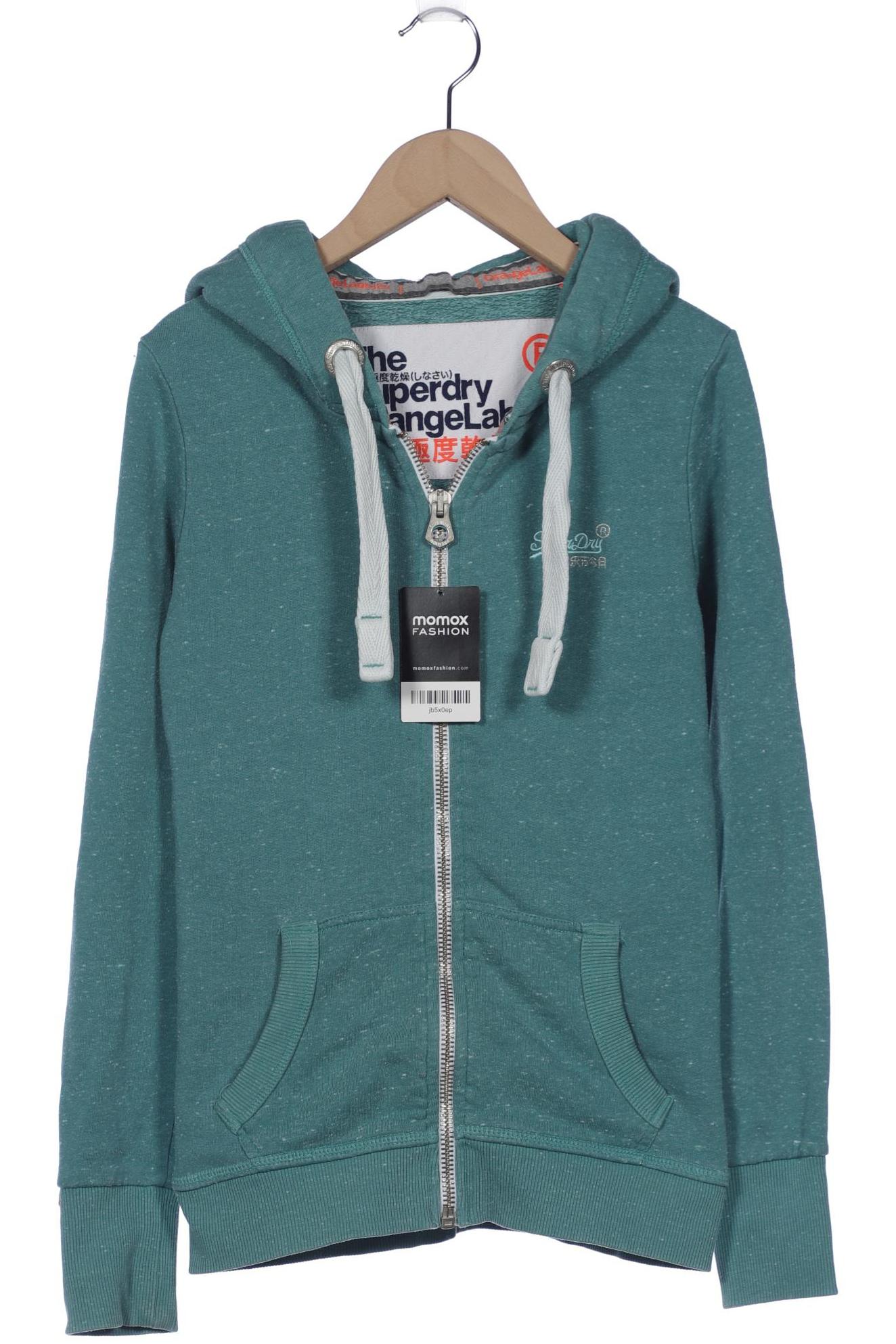 

Superdry Damen Kapuzenpullover, grün, Gr. 32