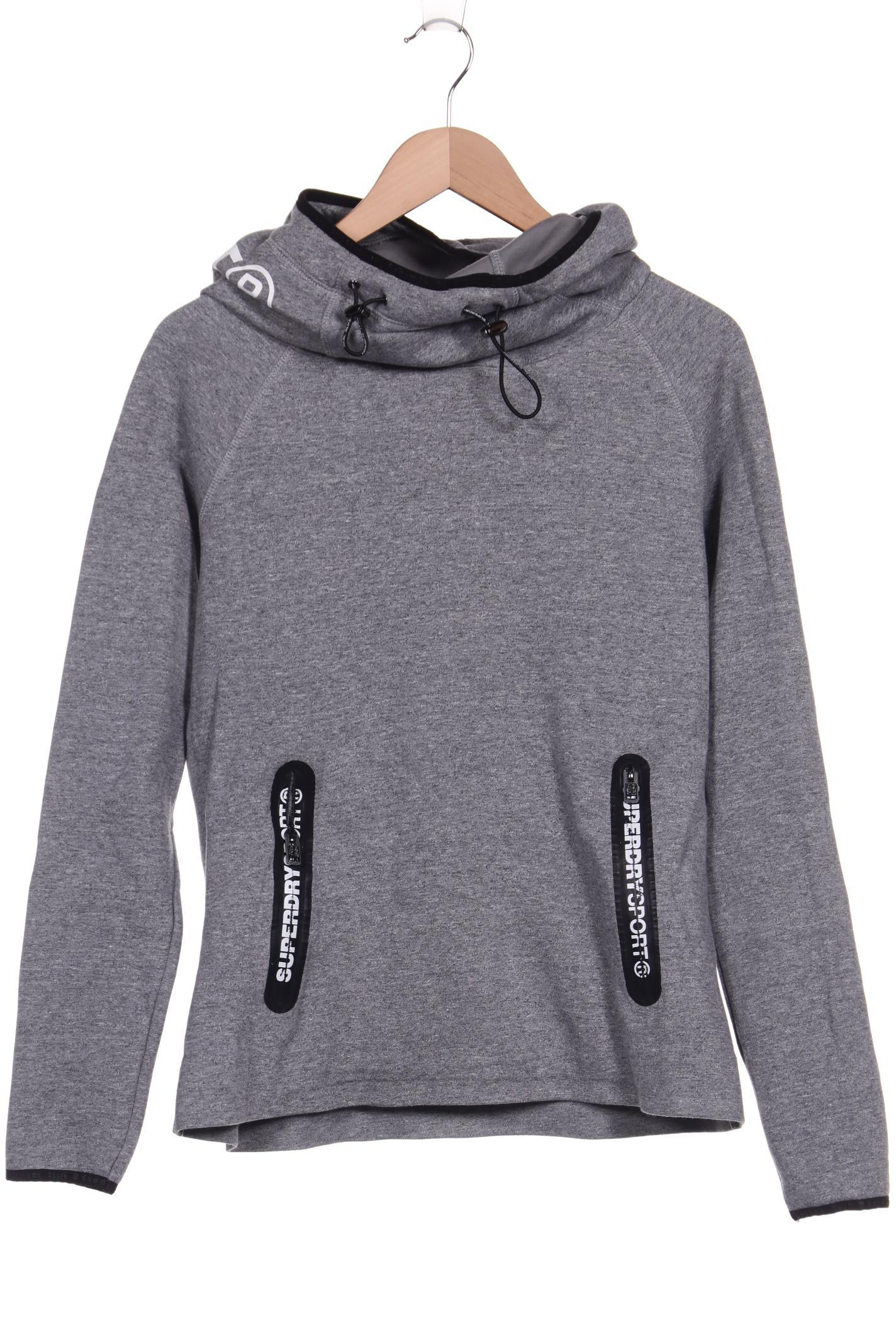 

Superdry Damen Kapuzenpullover, grau, Gr. 42
