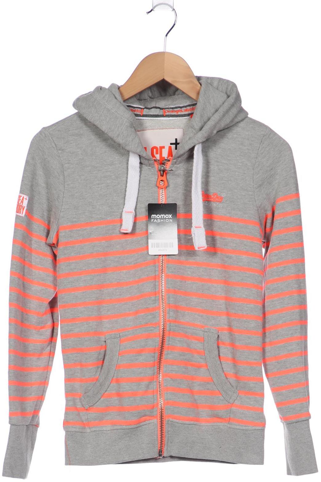 

Superdry Damen Kapuzenpullover, grau
