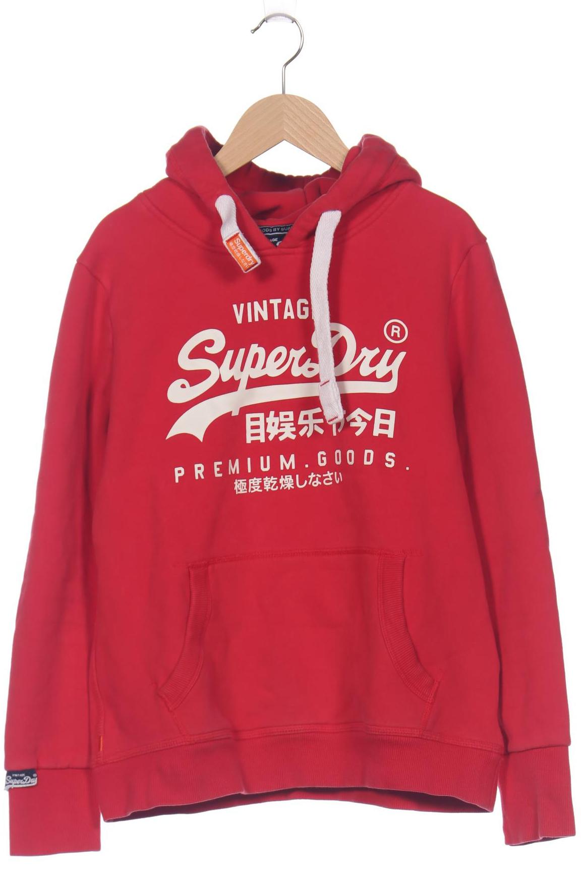 

Superdry Damen Kapuzenpullover, rot, Gr. 44