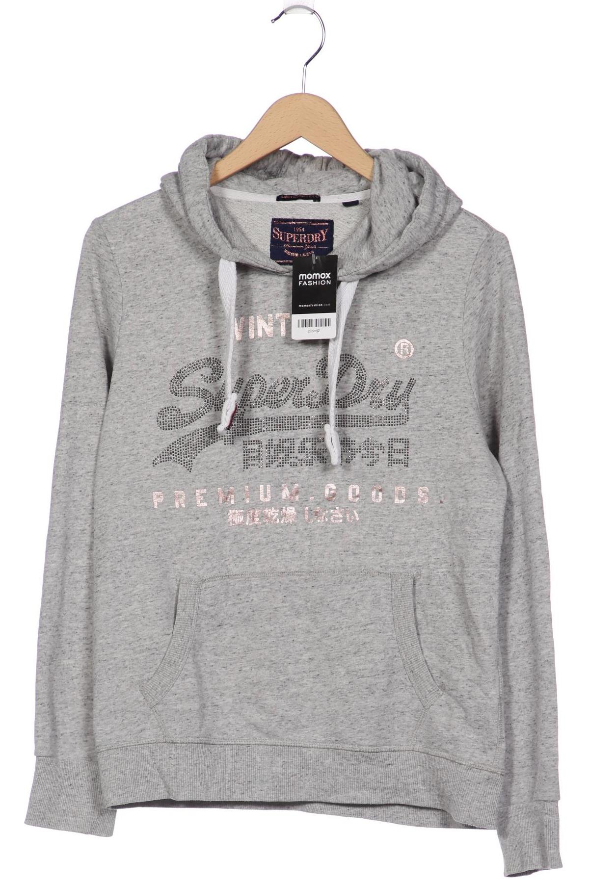 

Superdry Damen Kapuzenpullover, grau