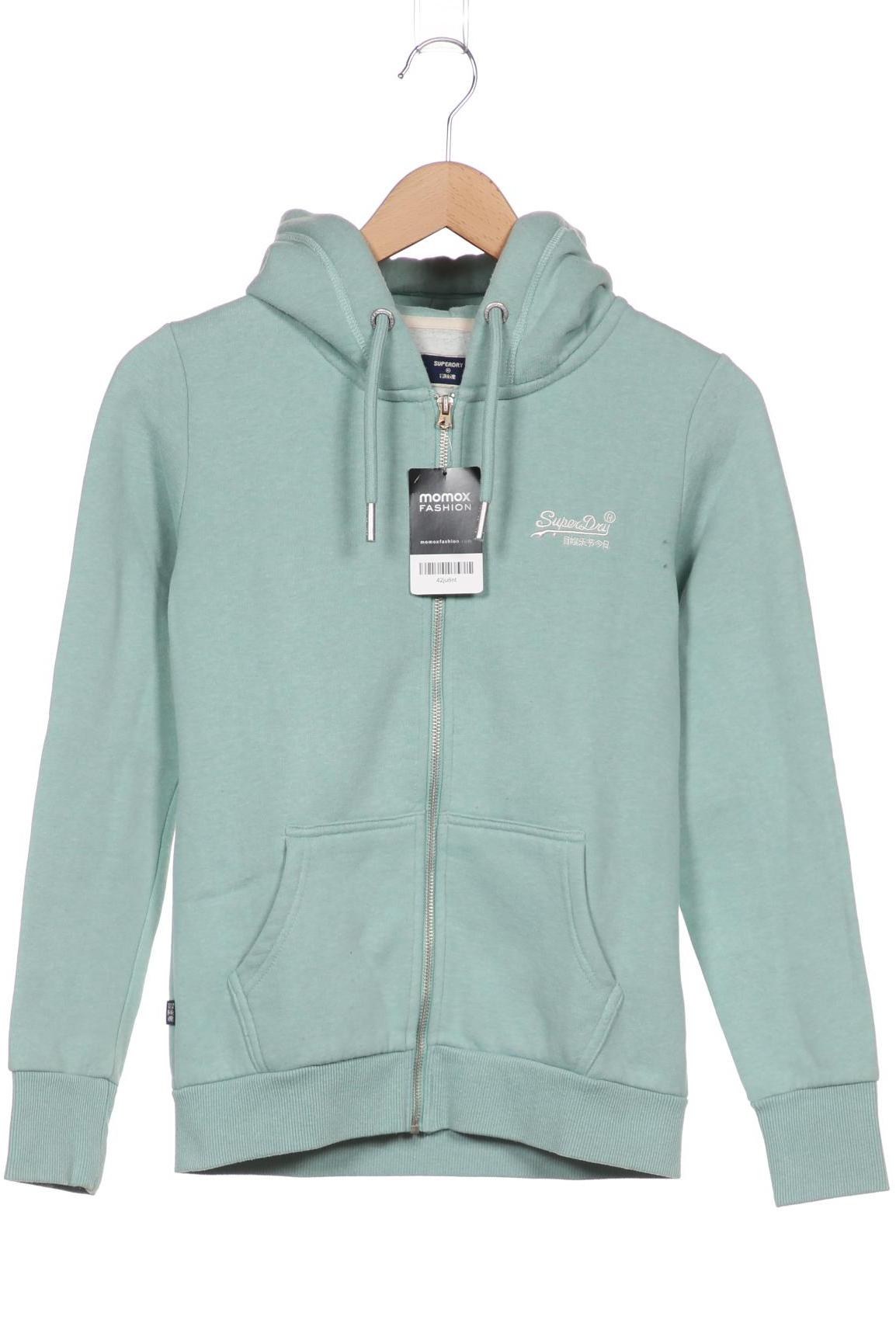 

Superdry Damen Kapuzenpullover, hellgrün, Gr. 36