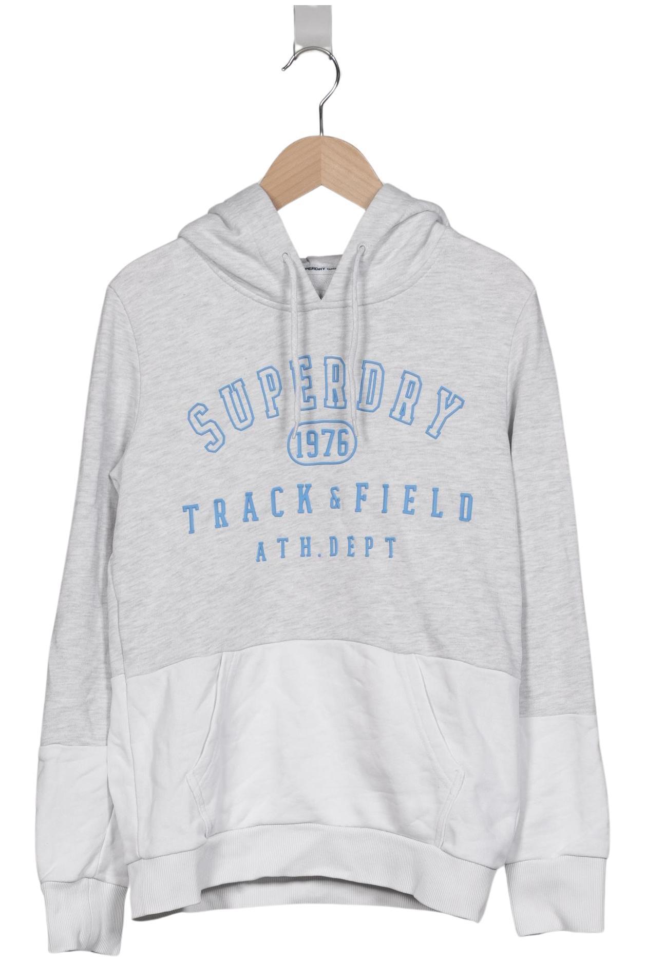

Superdry Damen Kapuzenpullover, grau, Gr. 36