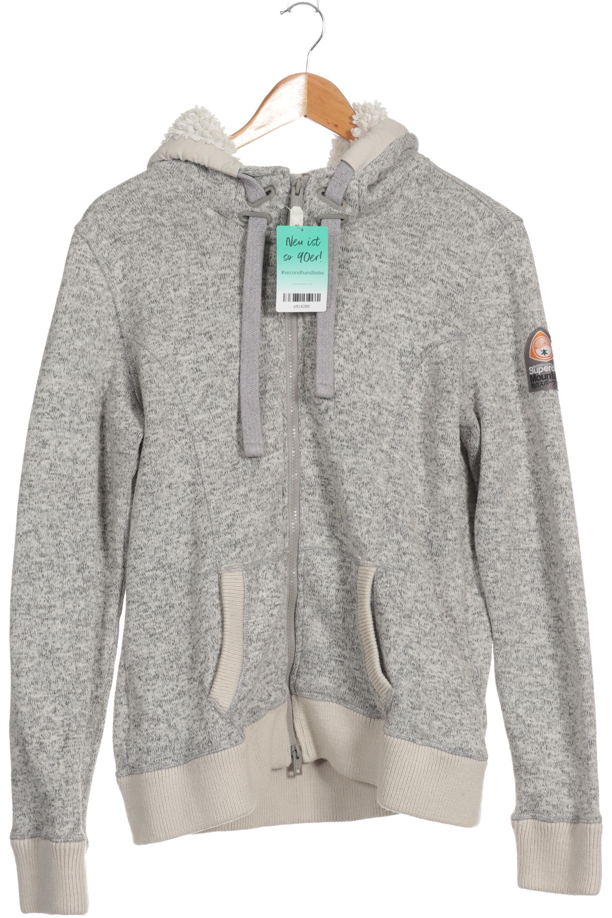 

Superdry Damen Kapuzenpullover, grau, Gr.