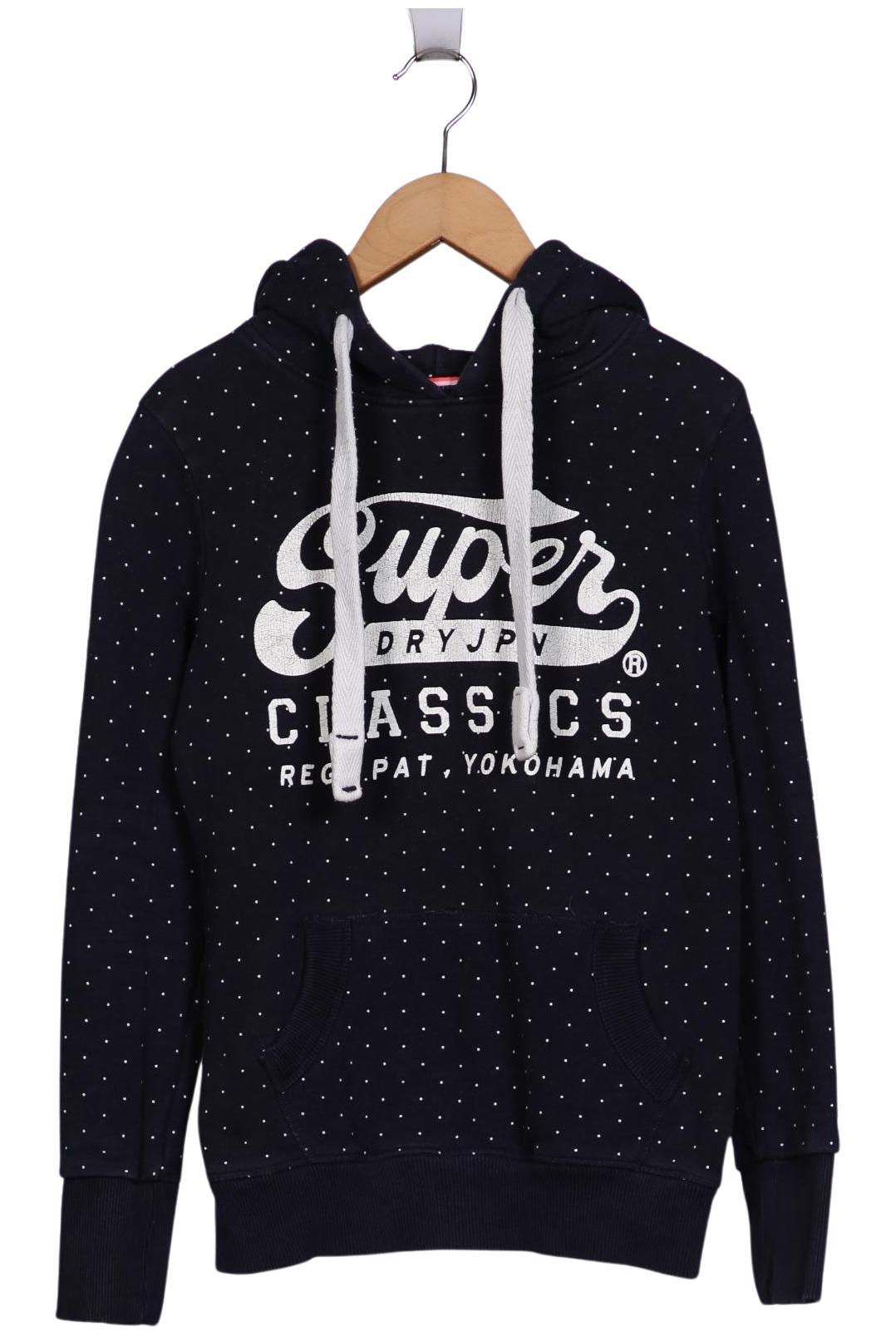 

Superdry Damen Kapuzenpullover, marineblau, Gr. 34