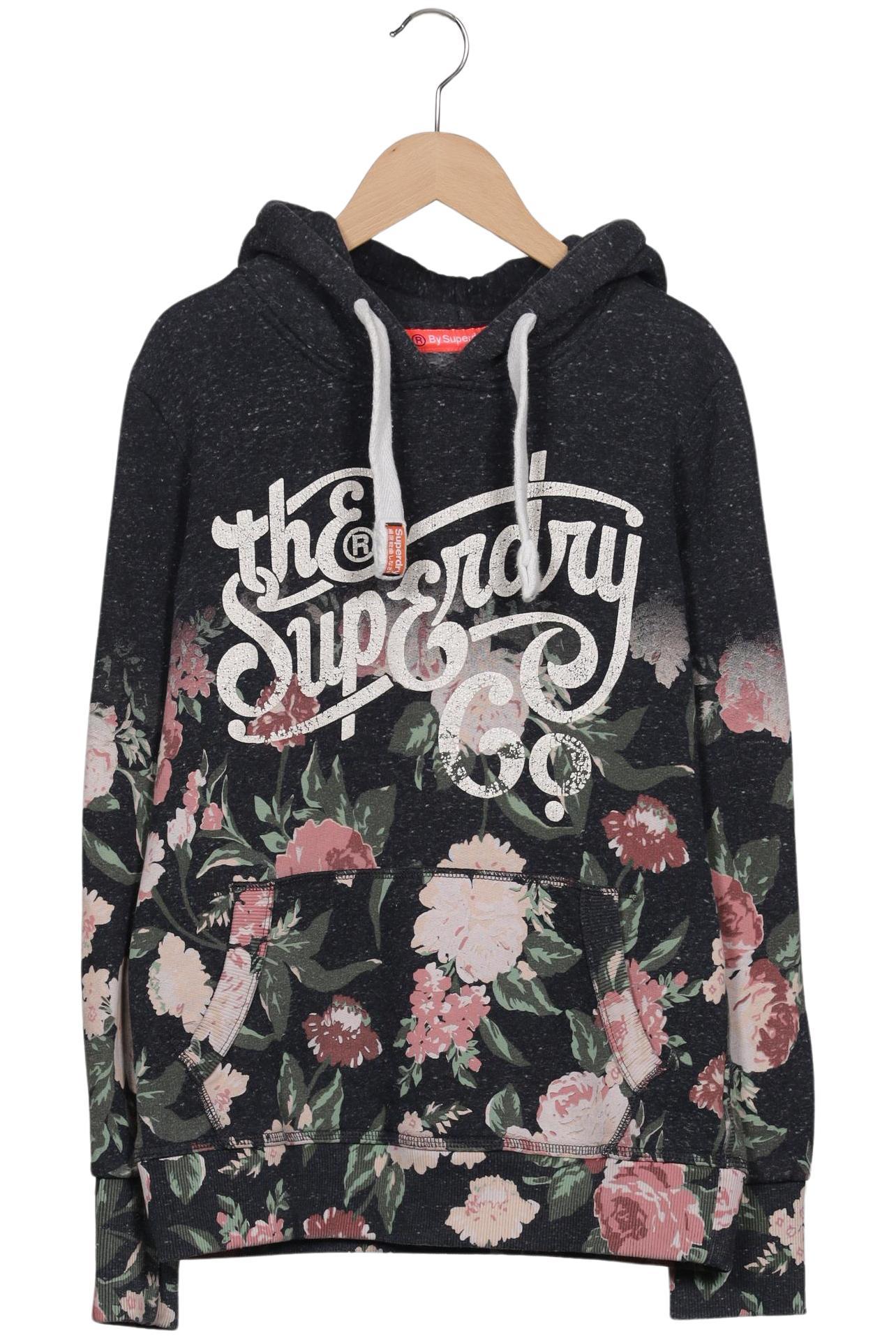 

Superdry Damen Kapuzenpullover, grau, Gr. 38
