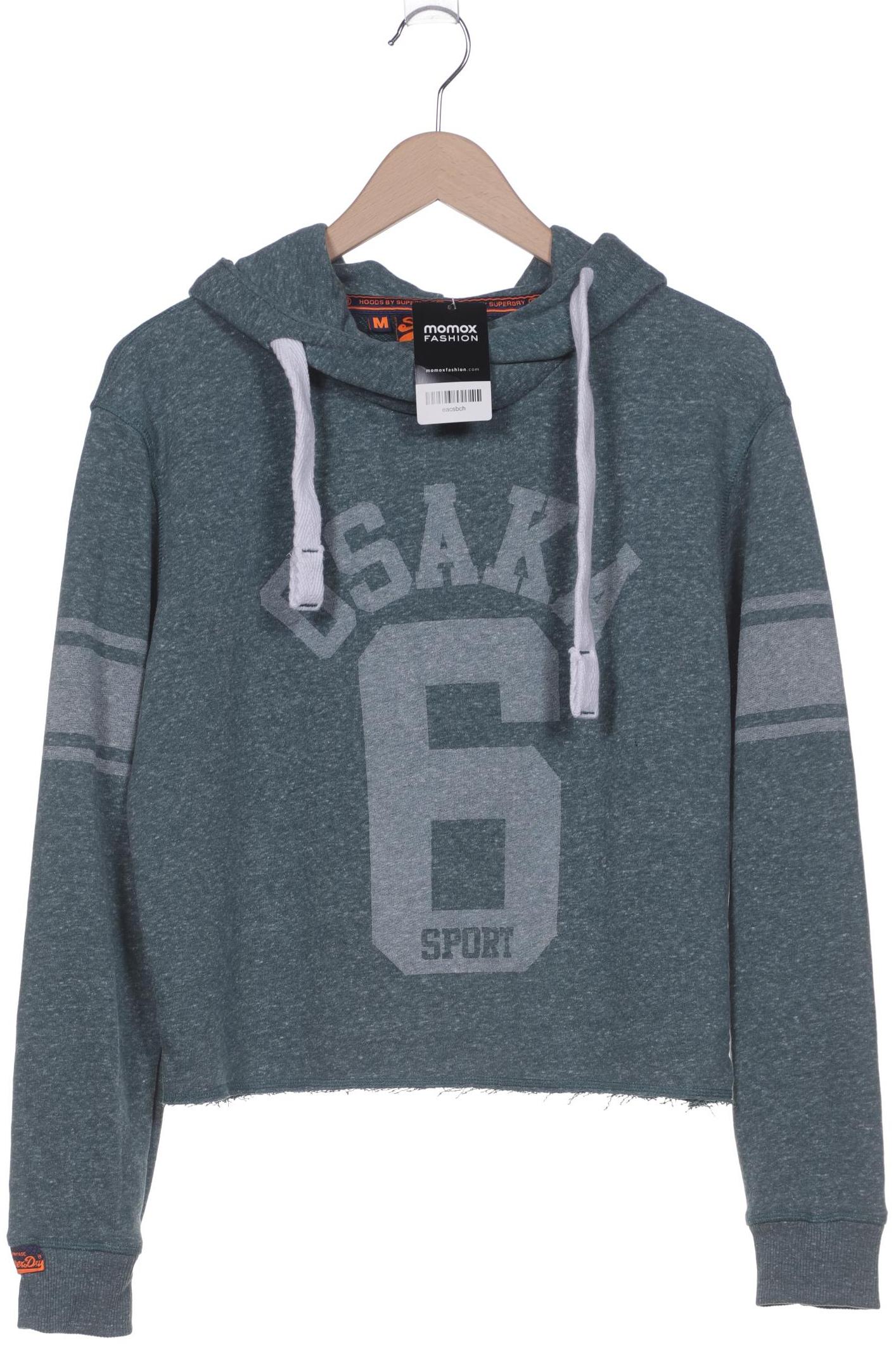 

Superdry Damen Kapuzenpullover, türkis, Gr. 38
