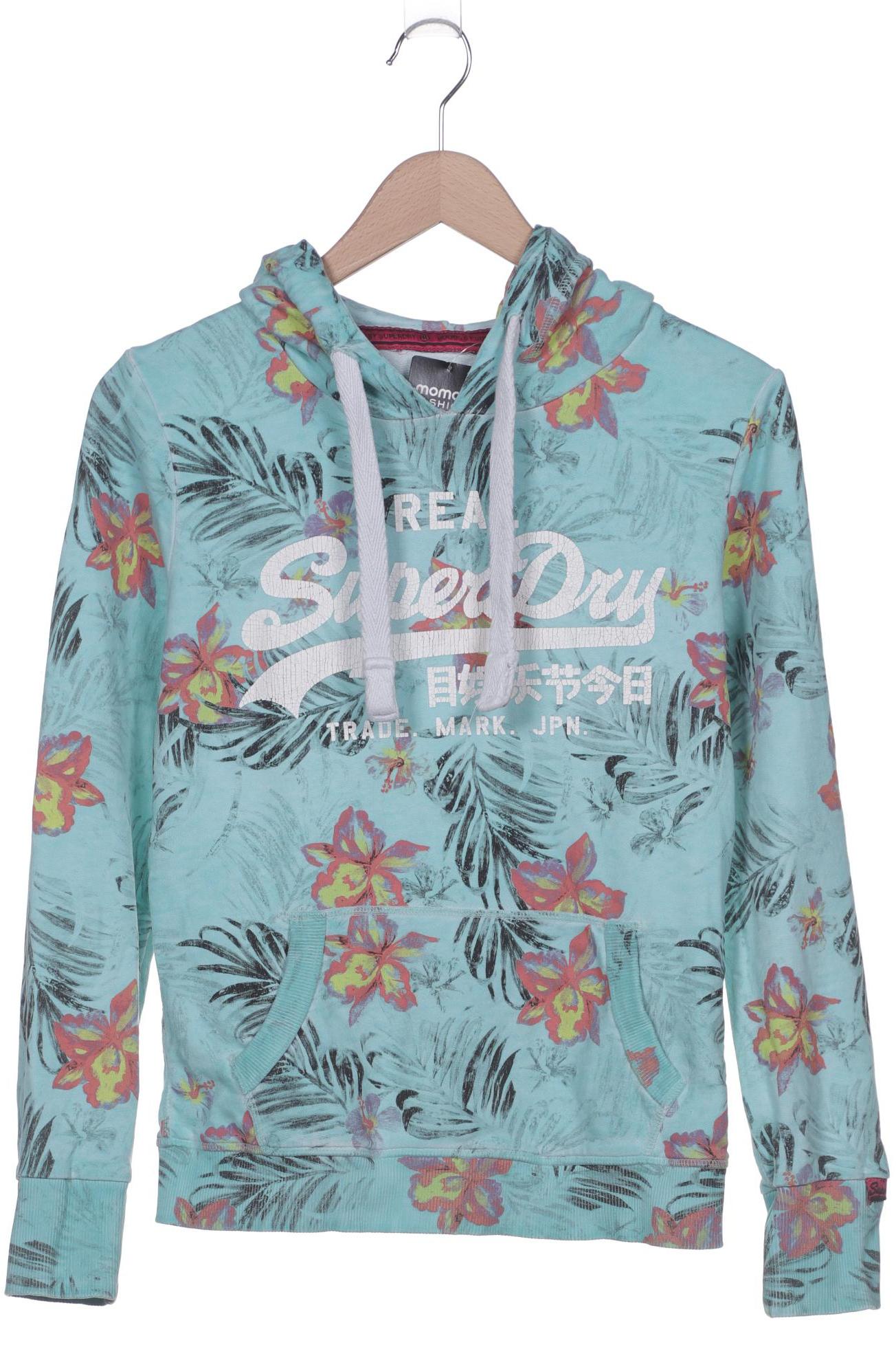 

Superdry Damen Kapuzenpullover, türkis, Gr. 36