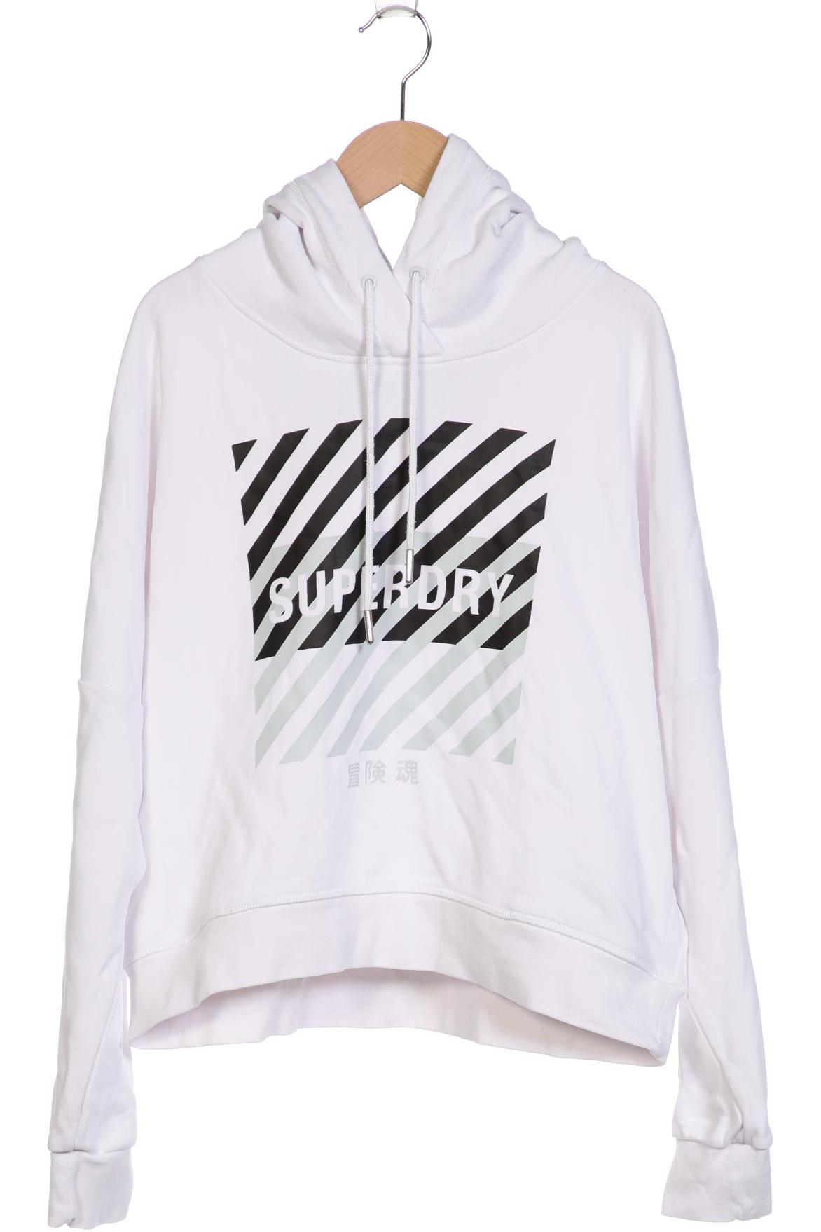 

Superdry Damen Kapuzenpullover, weiß, Gr. 42
