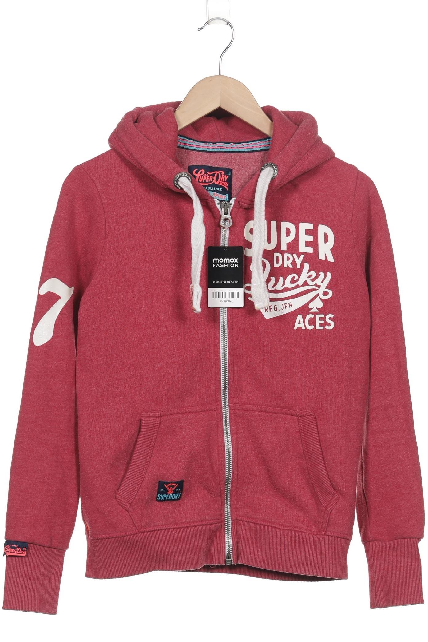 

Superdry Damen Kapuzenpullover, pink, Gr. 38