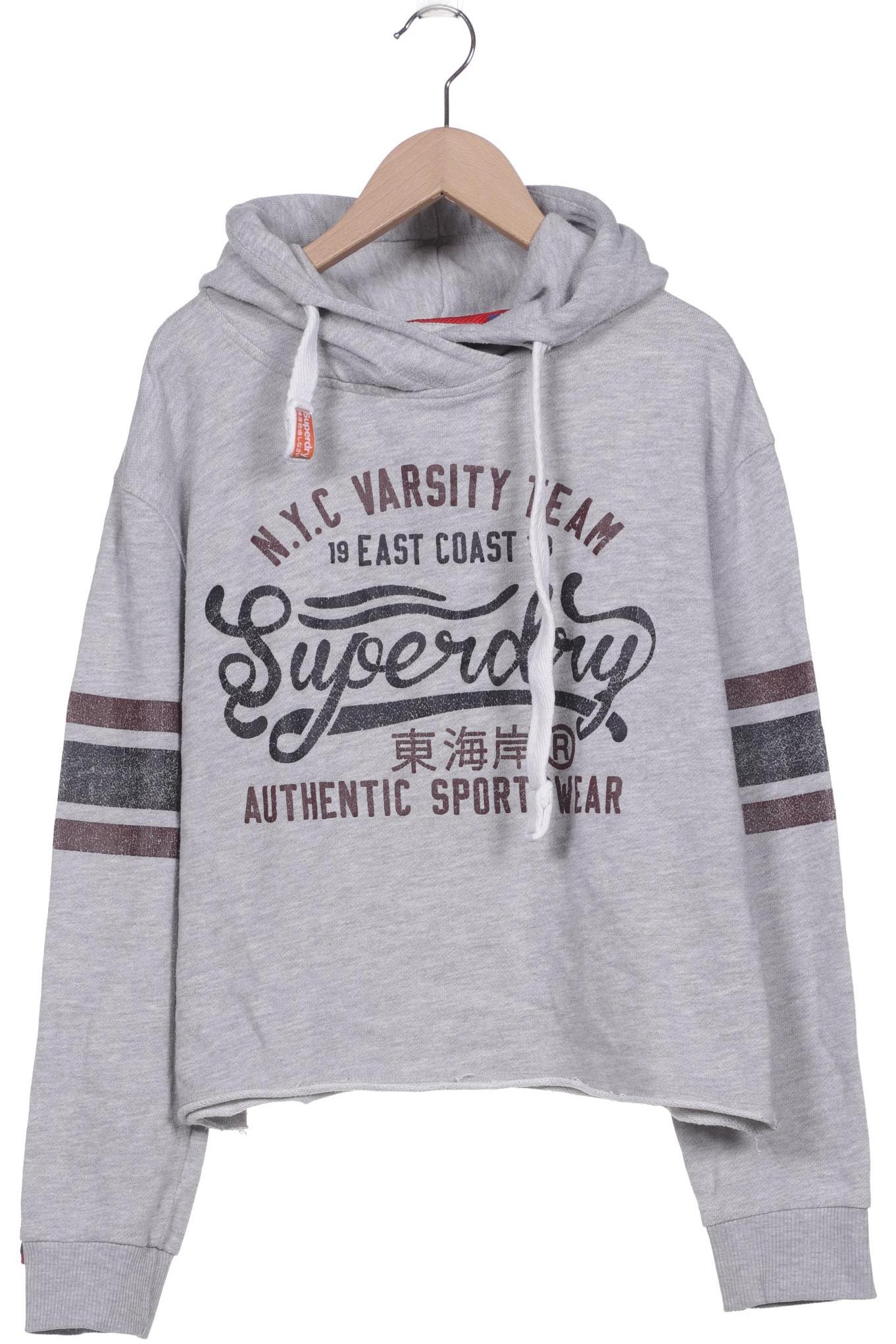 

Superdry Damen Kapuzenpullover, grau