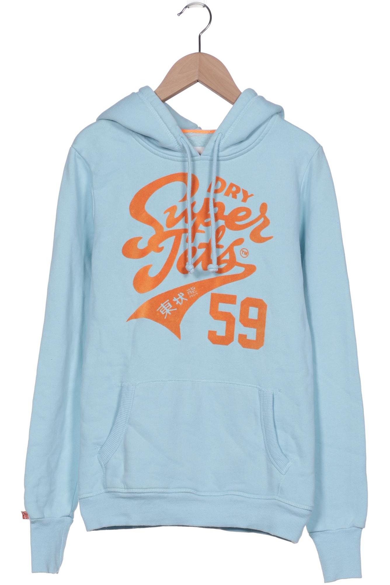

Superdry Damen Kapuzenpullover, hellblau, Gr. 38