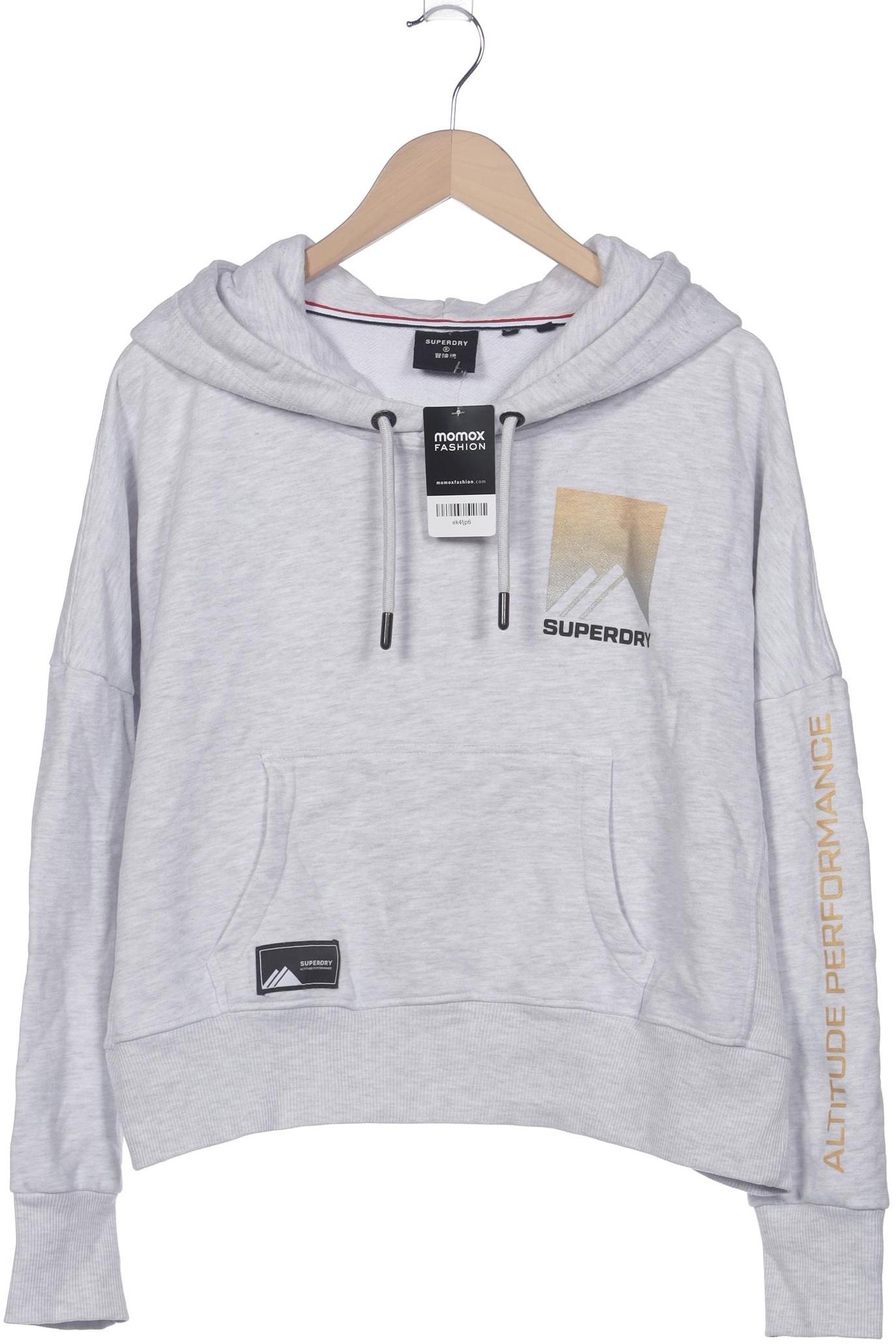 

Superdry Damen Kapuzenpullover, grau, Gr. 42