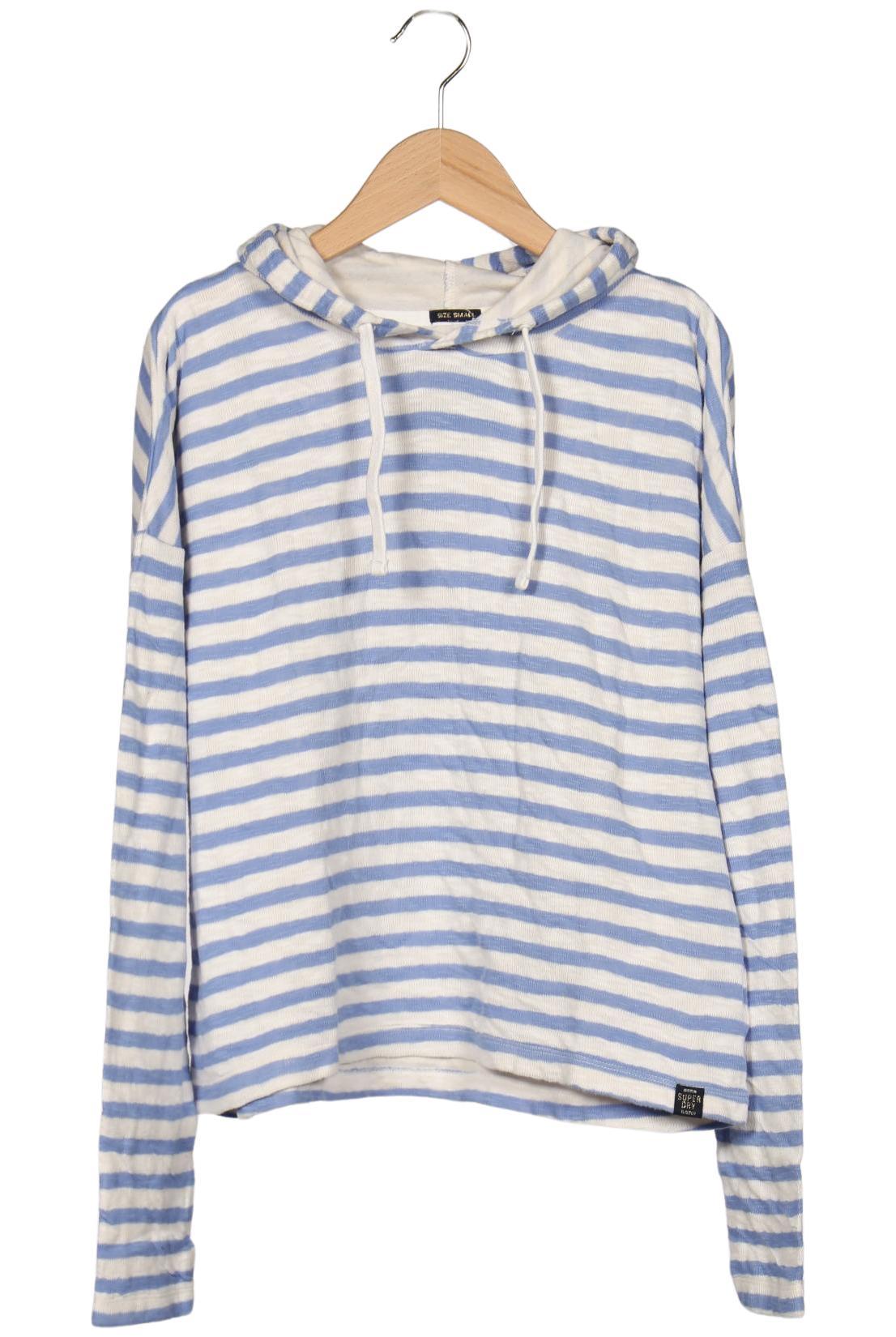 

Superdry Damen Kapuzenpullover, blau, Gr. 36