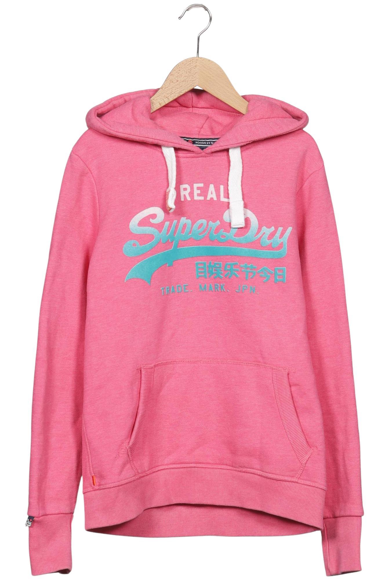 

Superdry Damen Kapuzenpullover, pink, Gr. 38