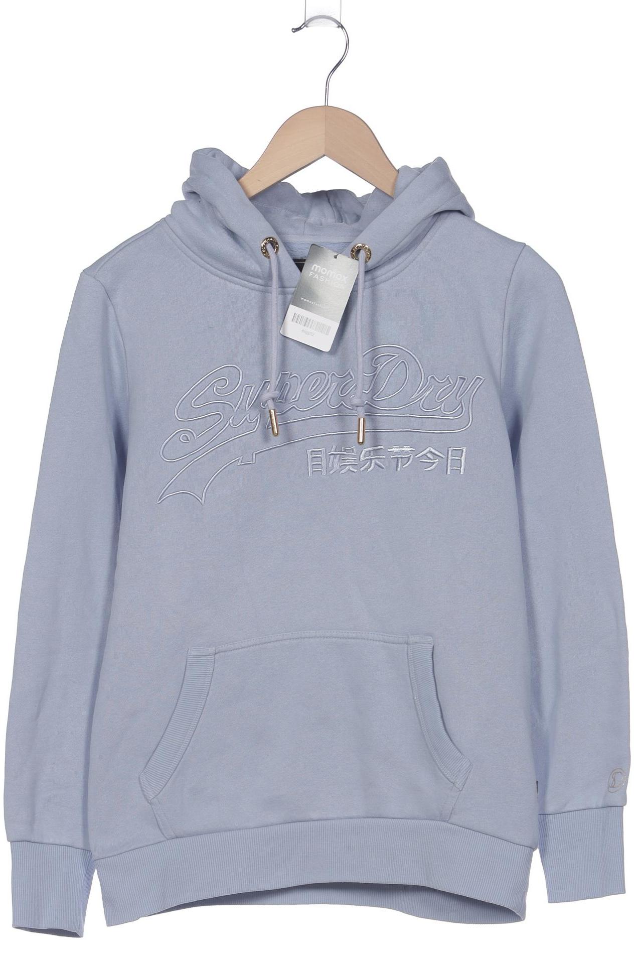 

Superdry Damen Kapuzenpullover, hellblau, Gr. 38