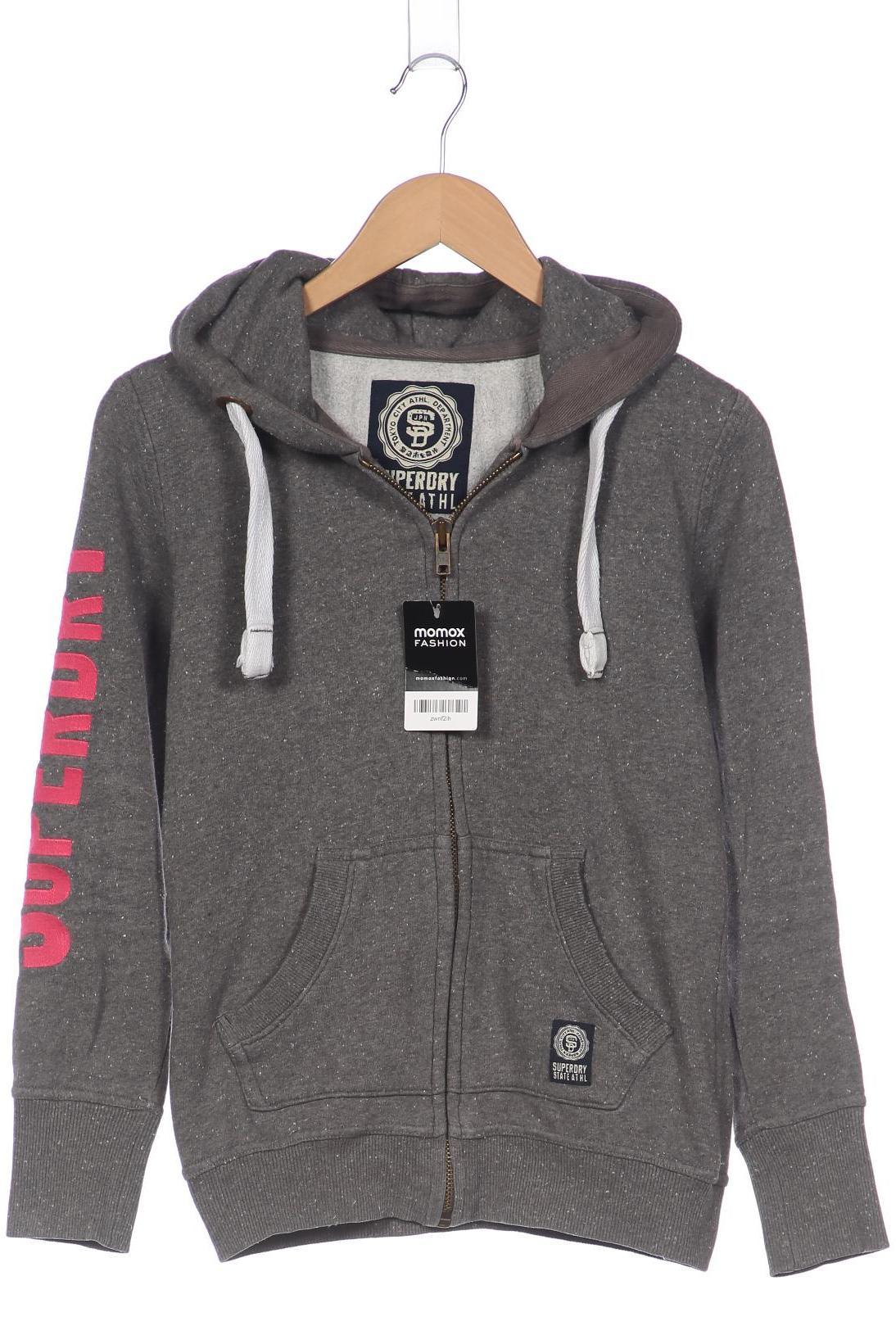 

Superdry Damen Kapuzenpullover, grau, Gr. 36